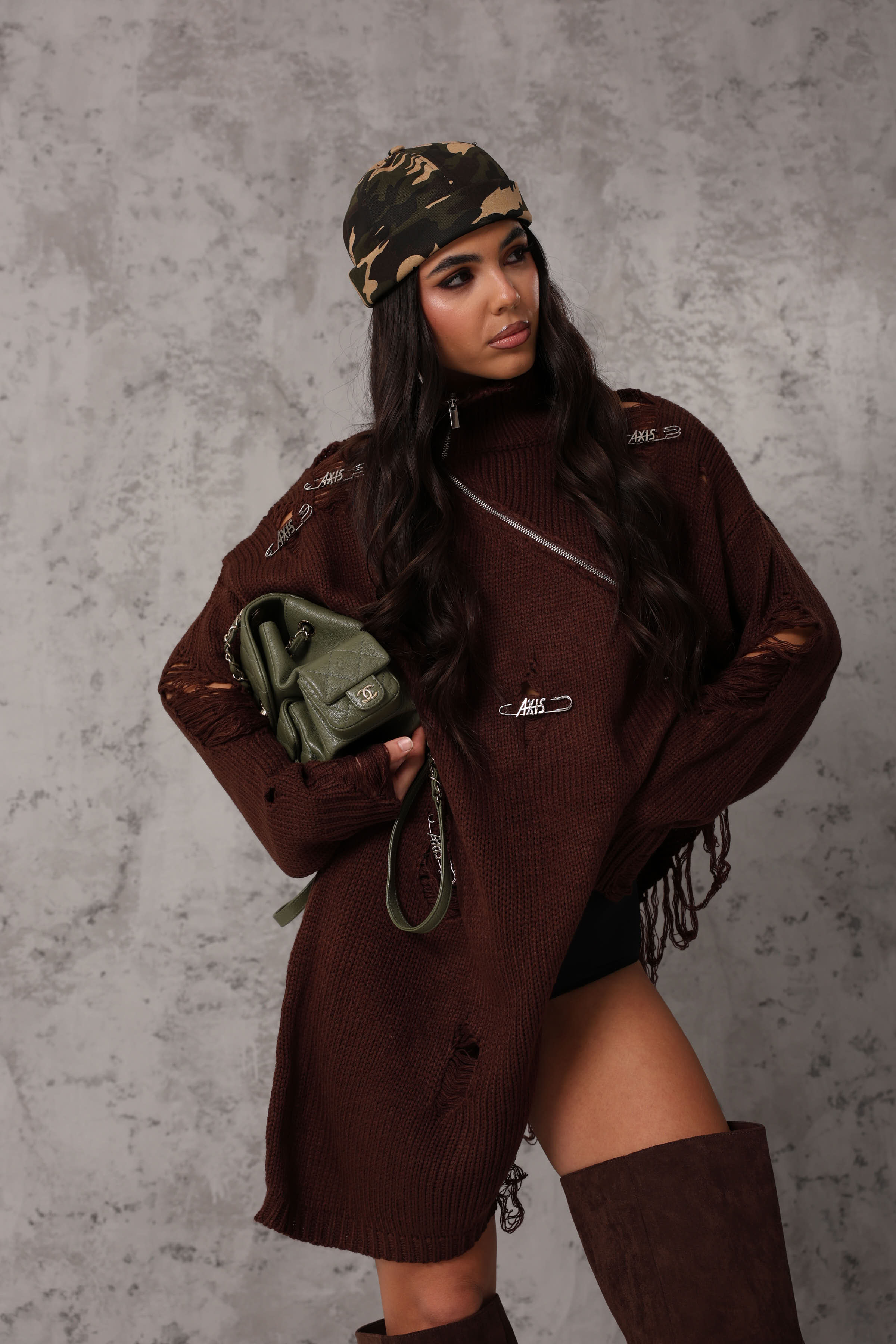 MAXI-PULL ROTTURE AXIS MARRONE