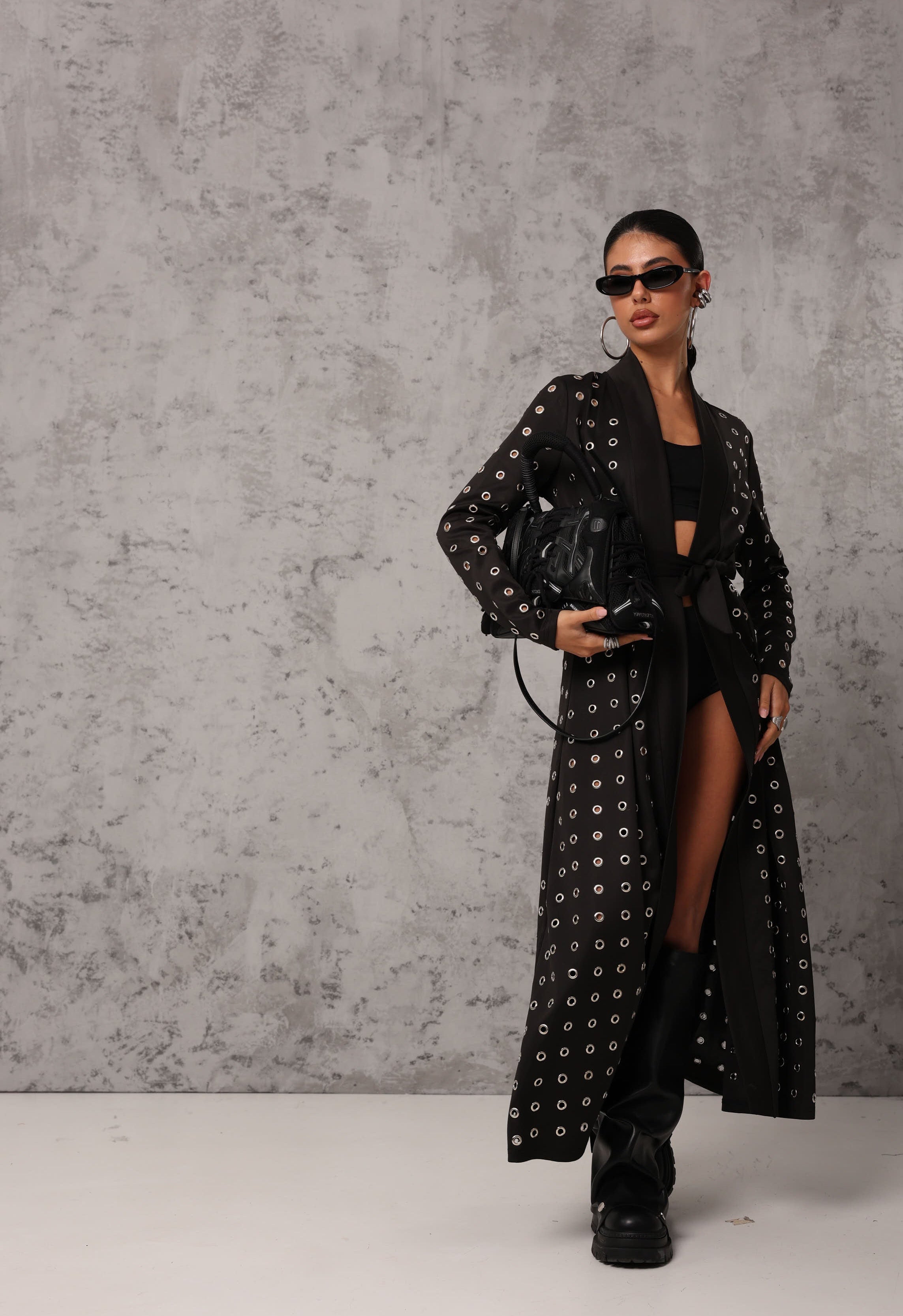 KIMONO OCCHIELLI NERO