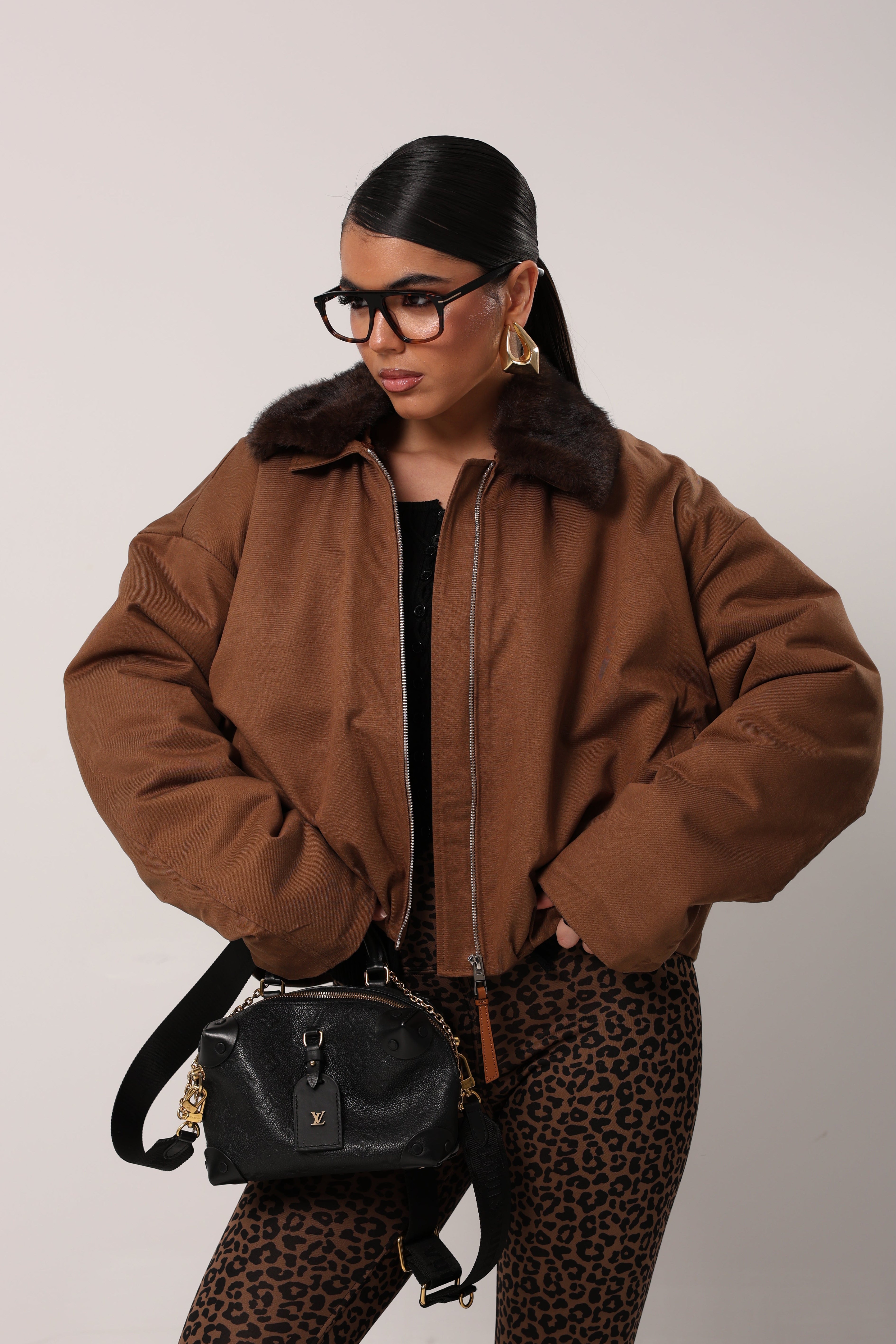 GIUBBINO FASHION CAMEL