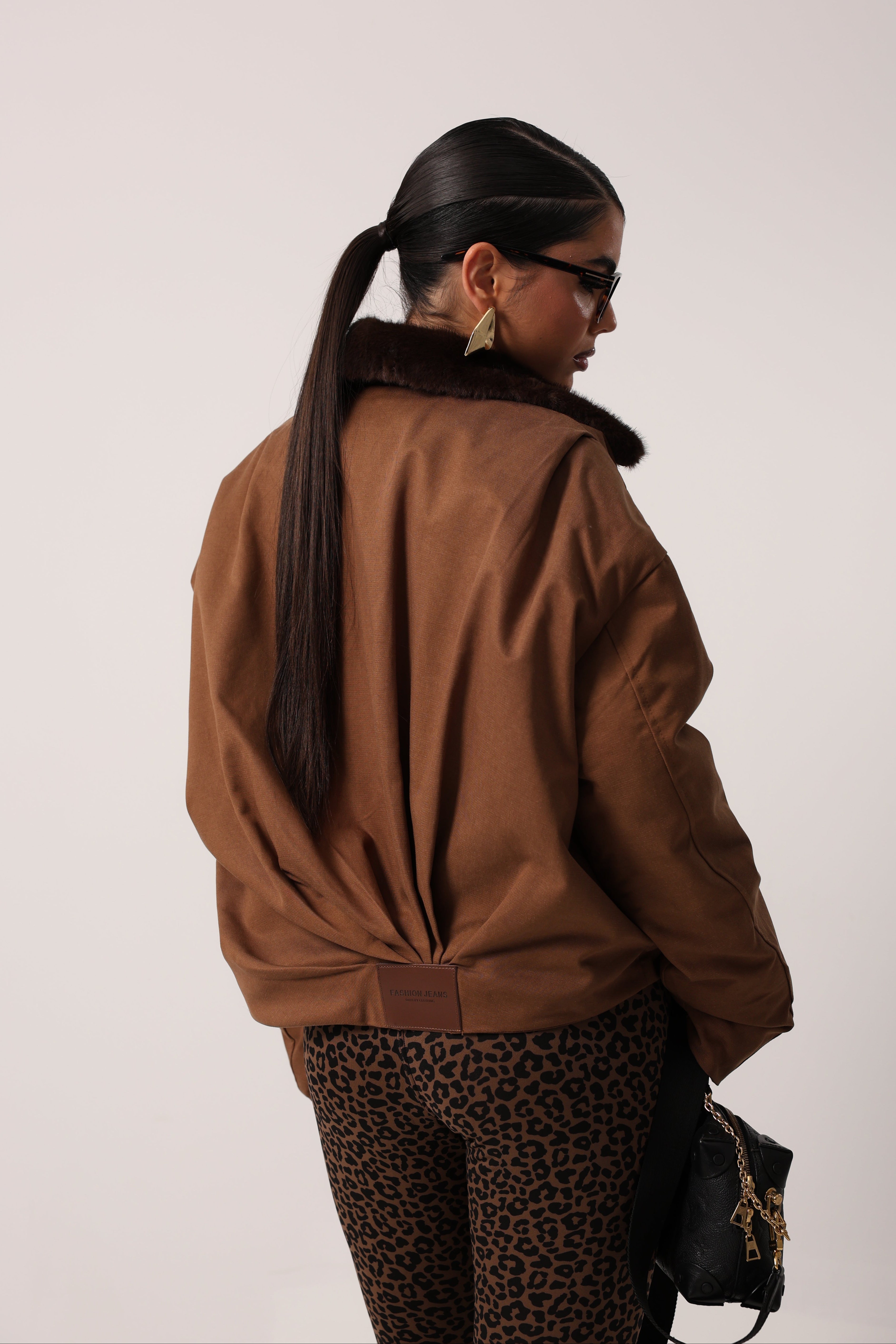 GIUBBINO FASHION CAMEL