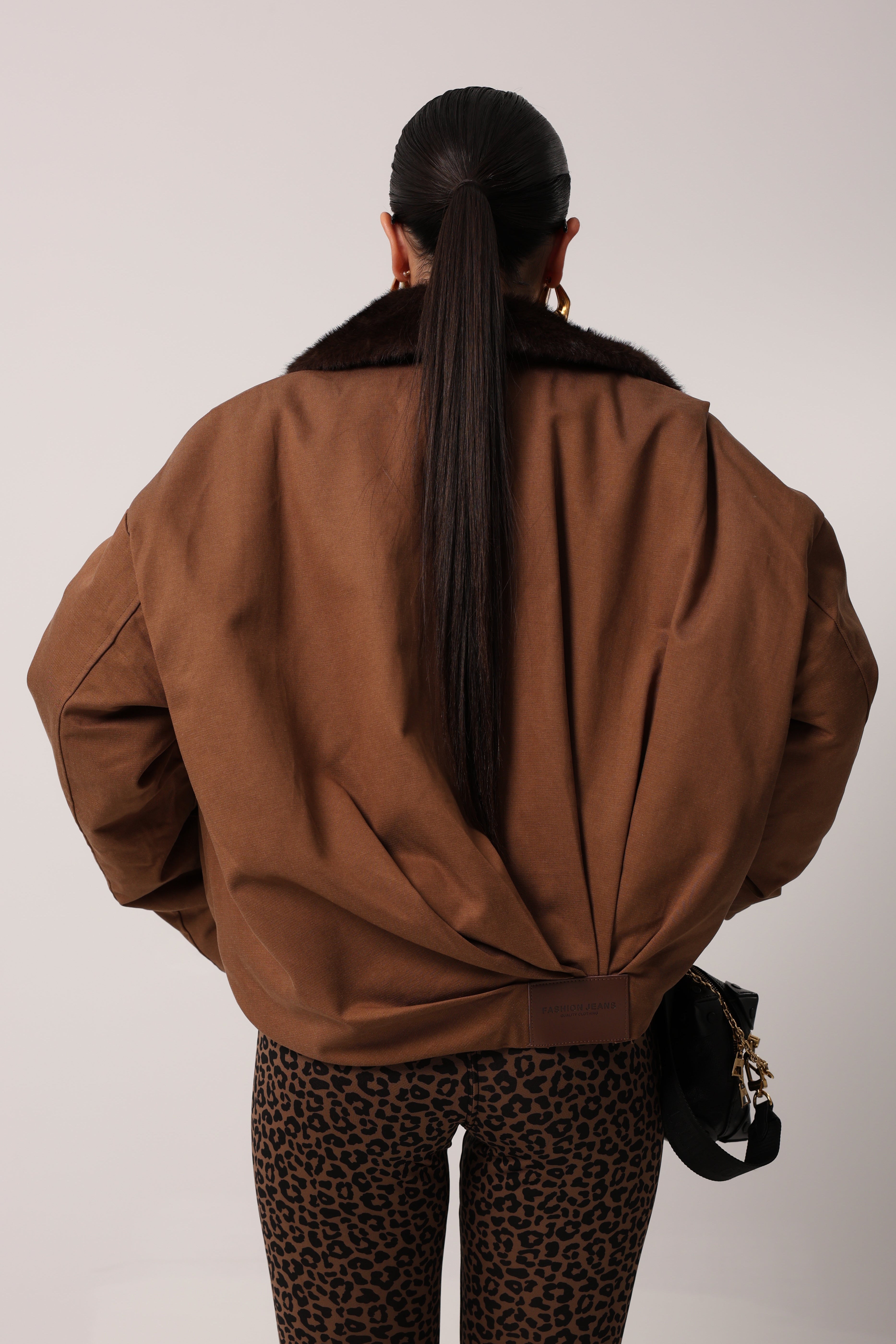 GIUBBINO FASHION CAMEL