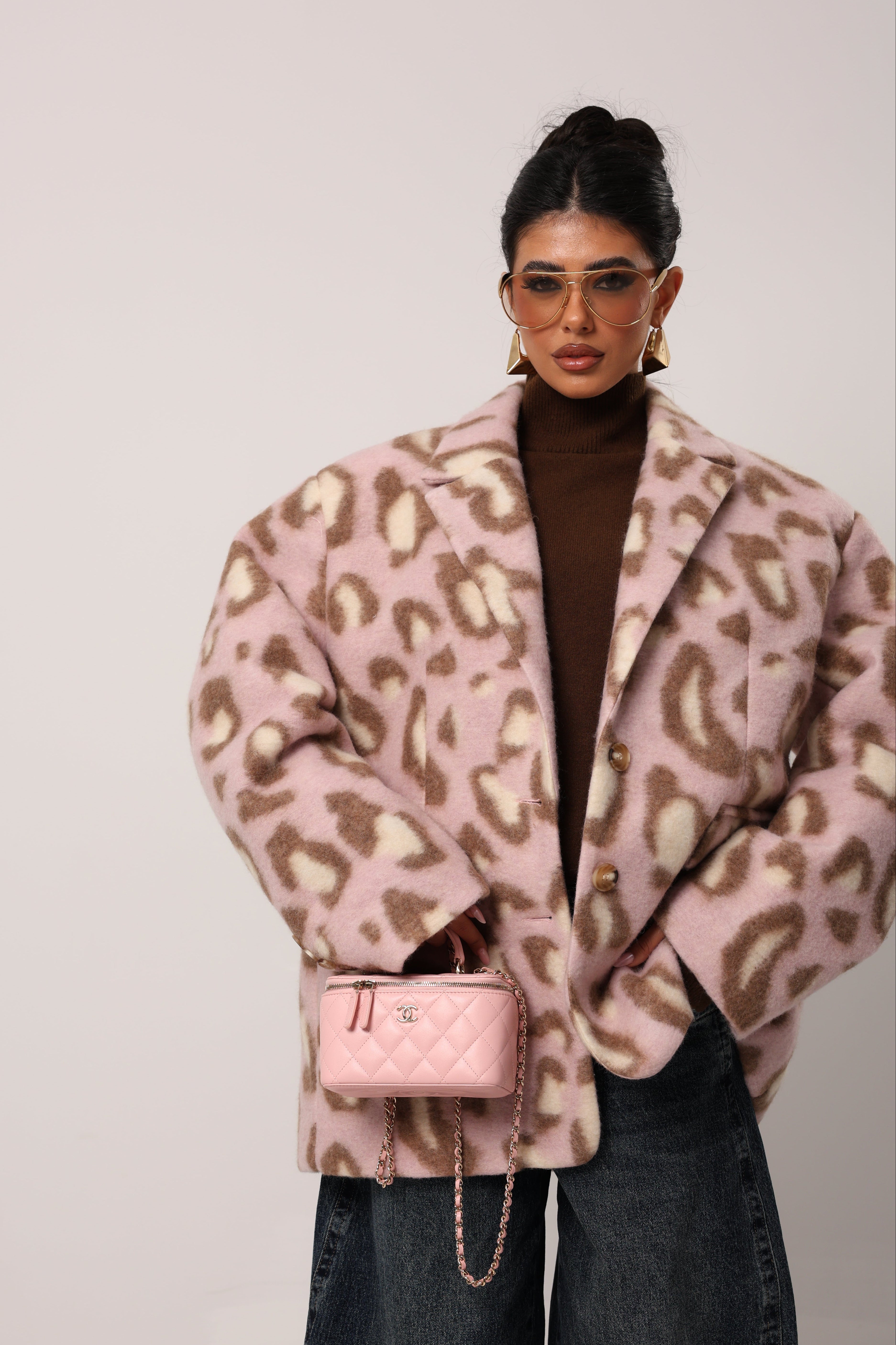 CAPPOTTINO LEOPARD PINK BY LUMINA