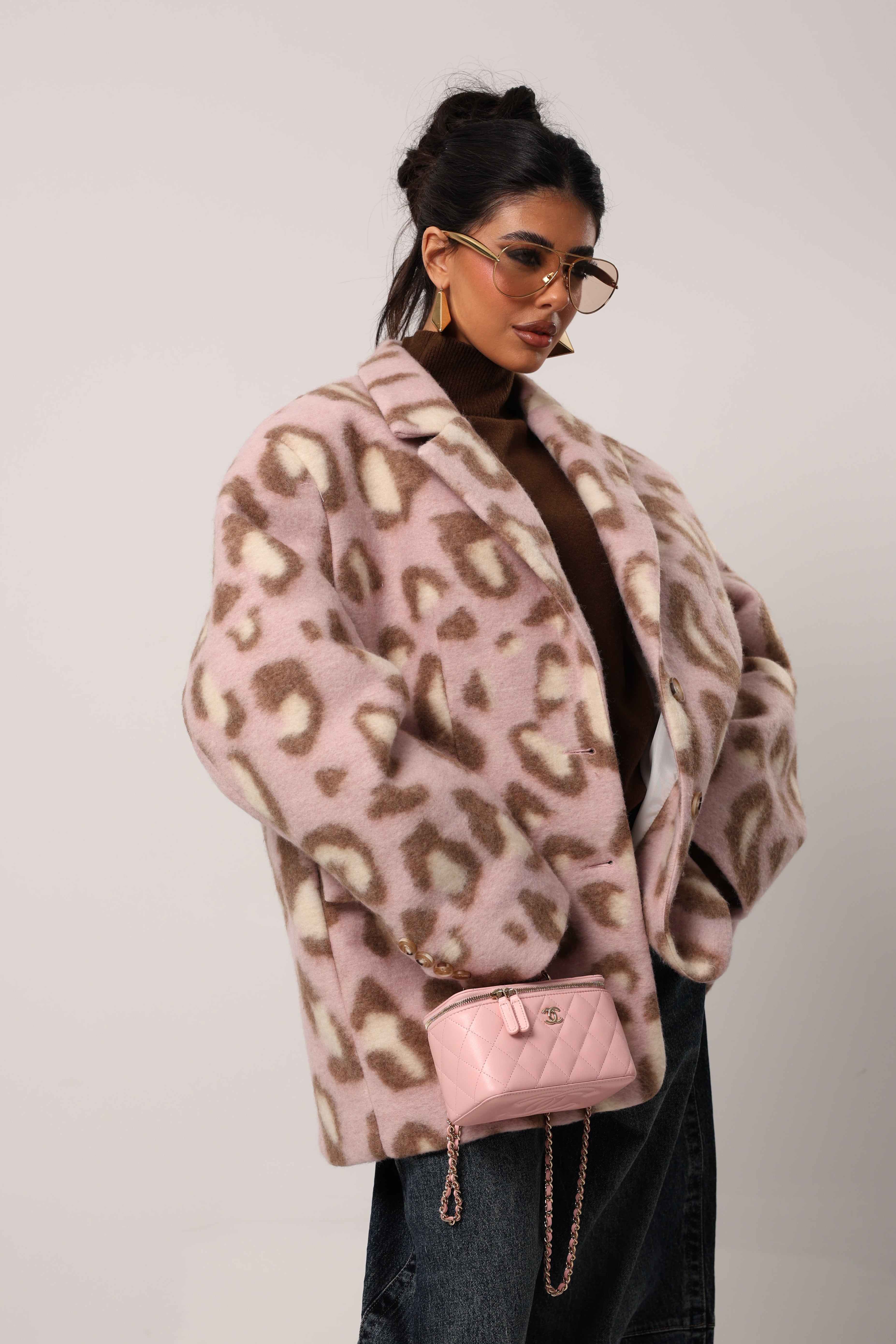 CAPPOTTINO LEOPARD PINK BY LUMINA