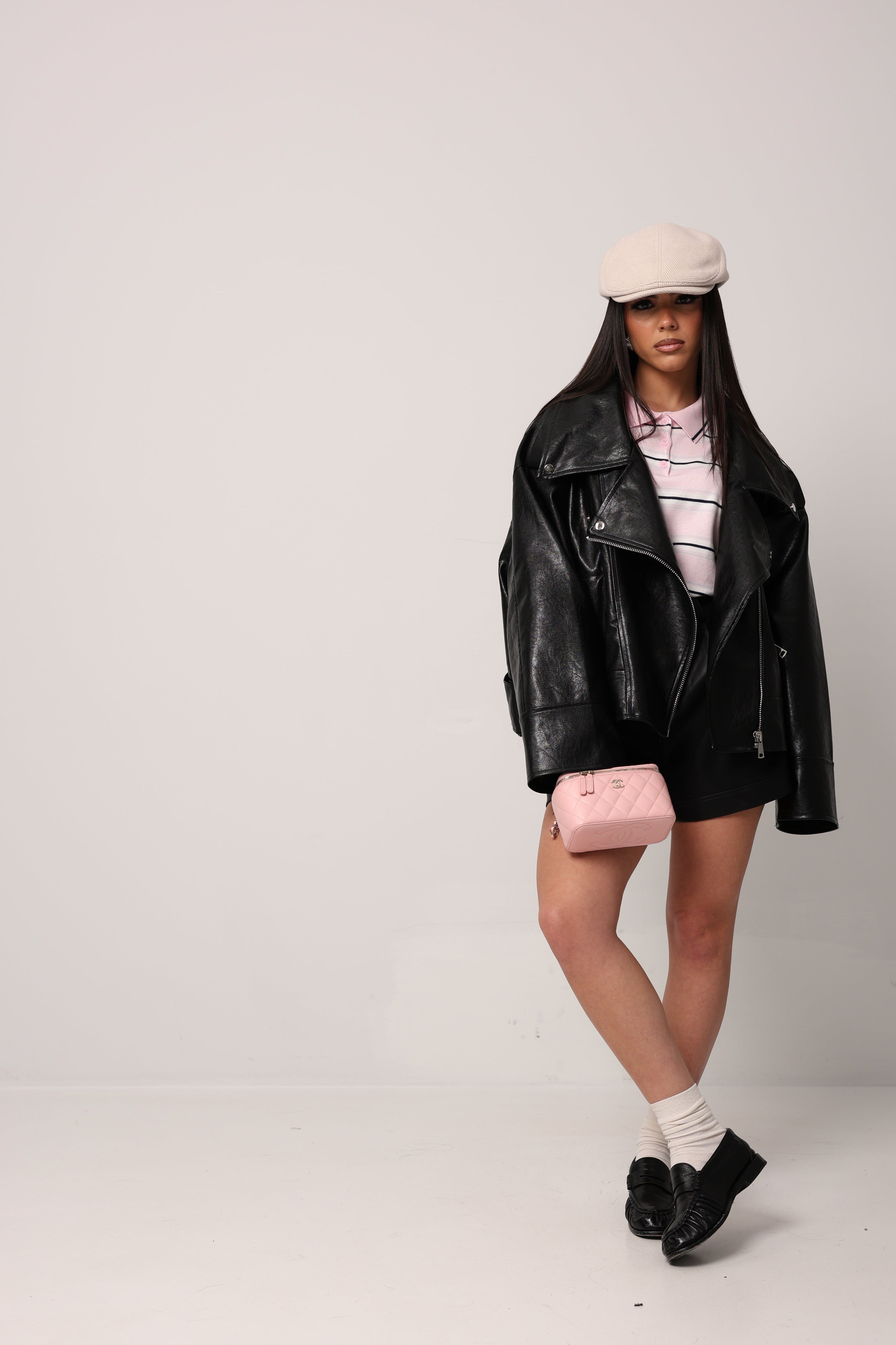 CHIODO ECOPELLE WEEK NERO