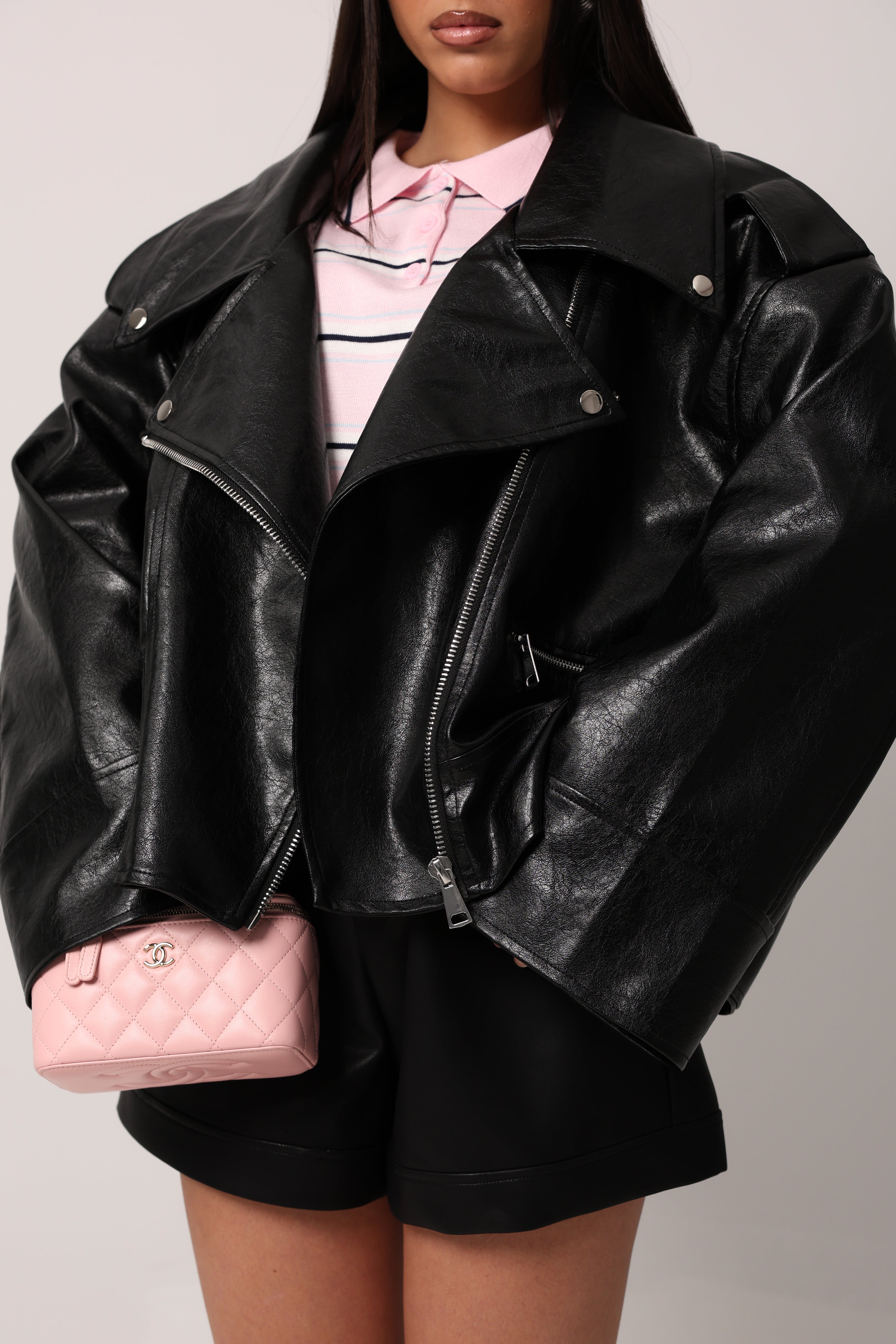 CHIODO ECOPELLE WEEK NERO