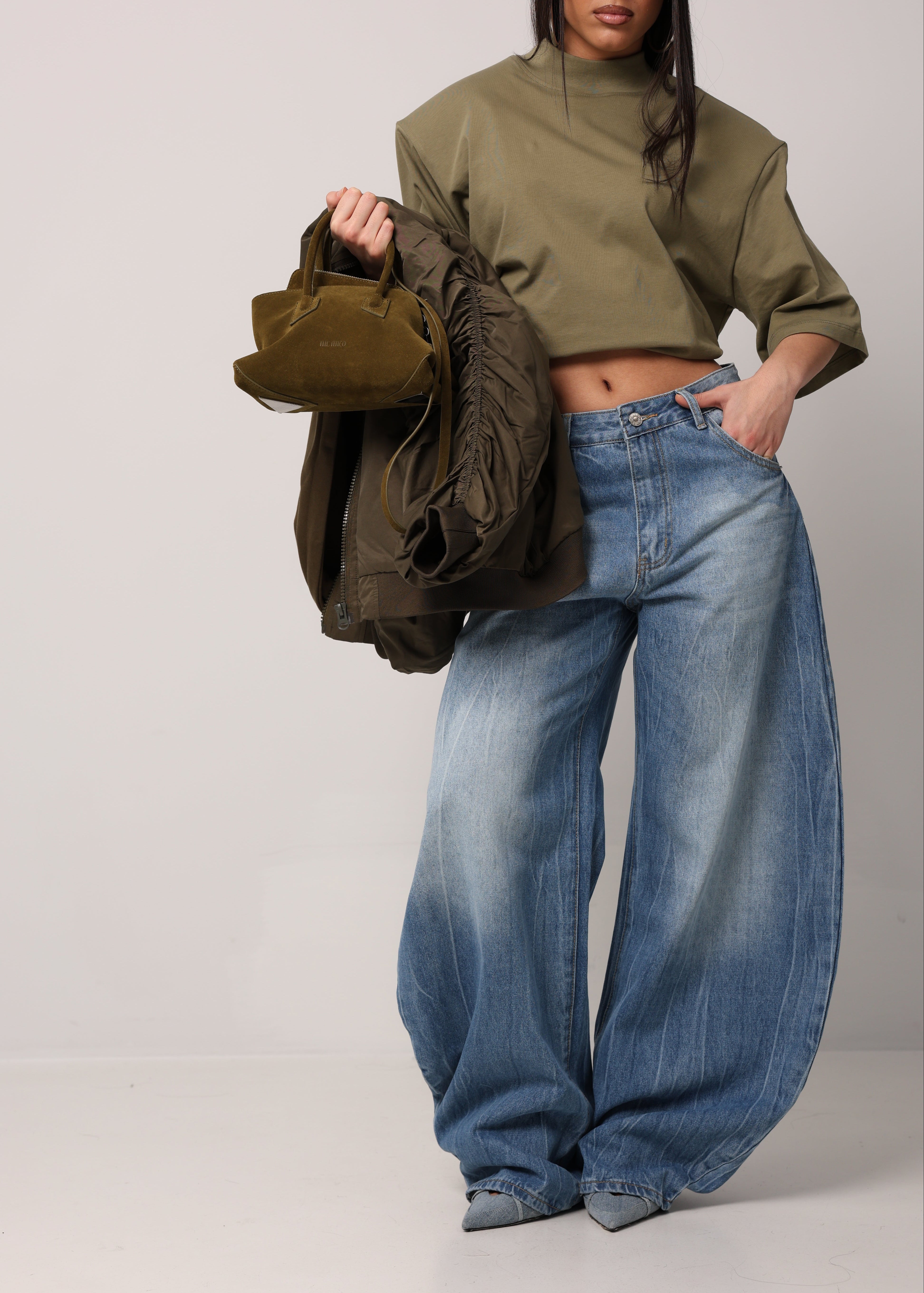 JEANS BALLOON ISIDRO AZZURRO/DENIM