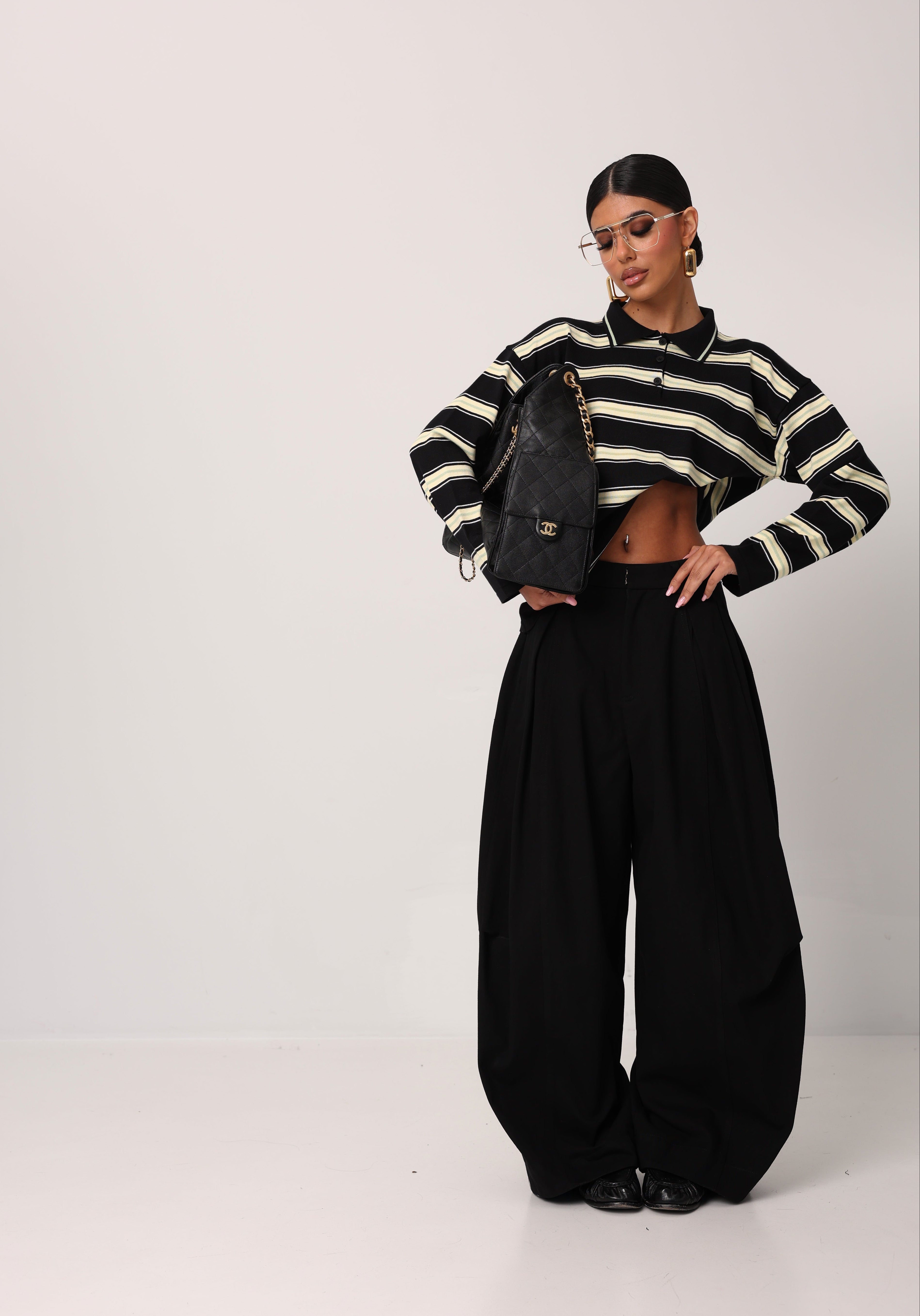 PANTALONI SUITE NERI