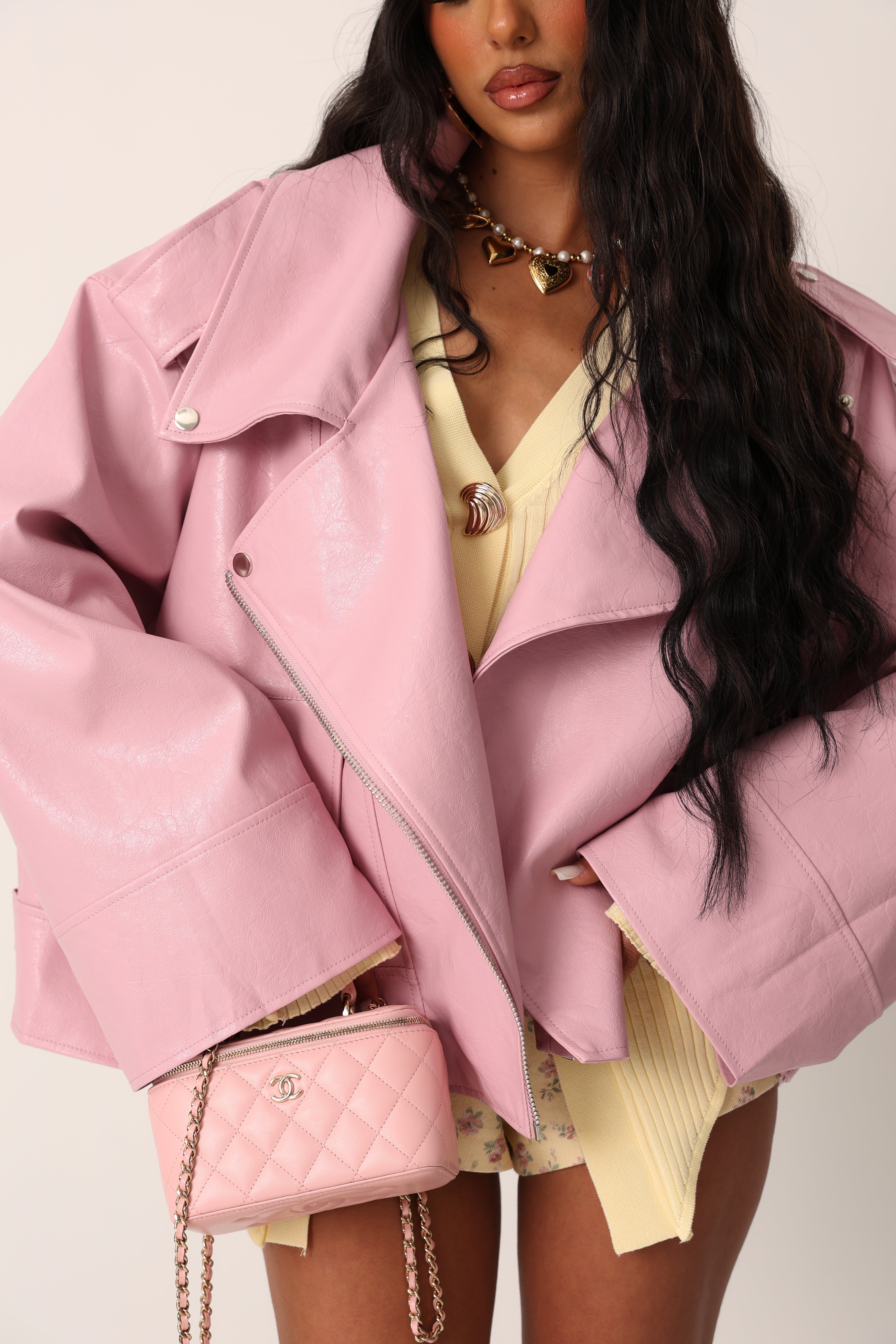 CHIODO ECOPELLE WEEK ROSA