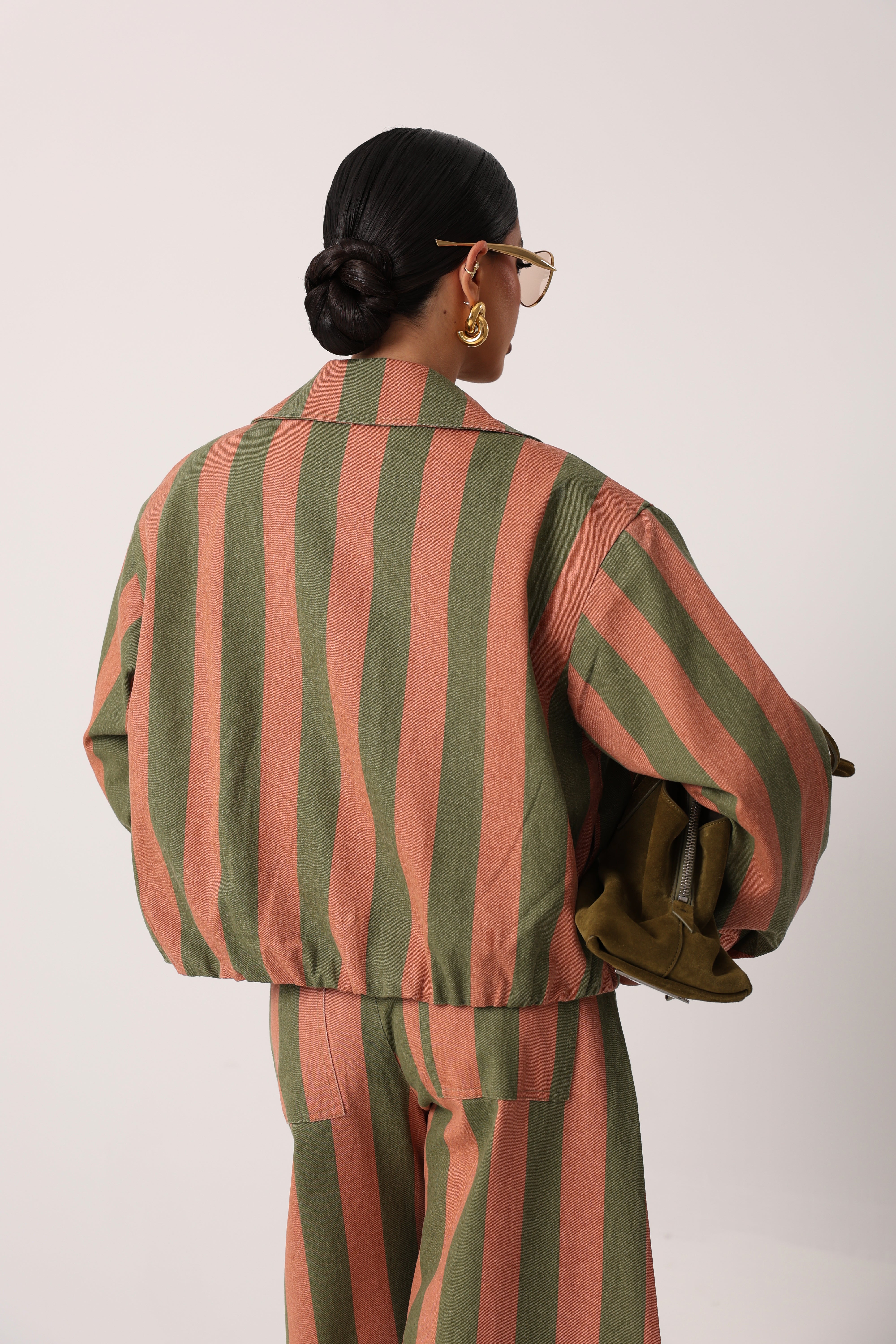 GIACCHINO RIGHE HOLDEM VERDE/MATTONE