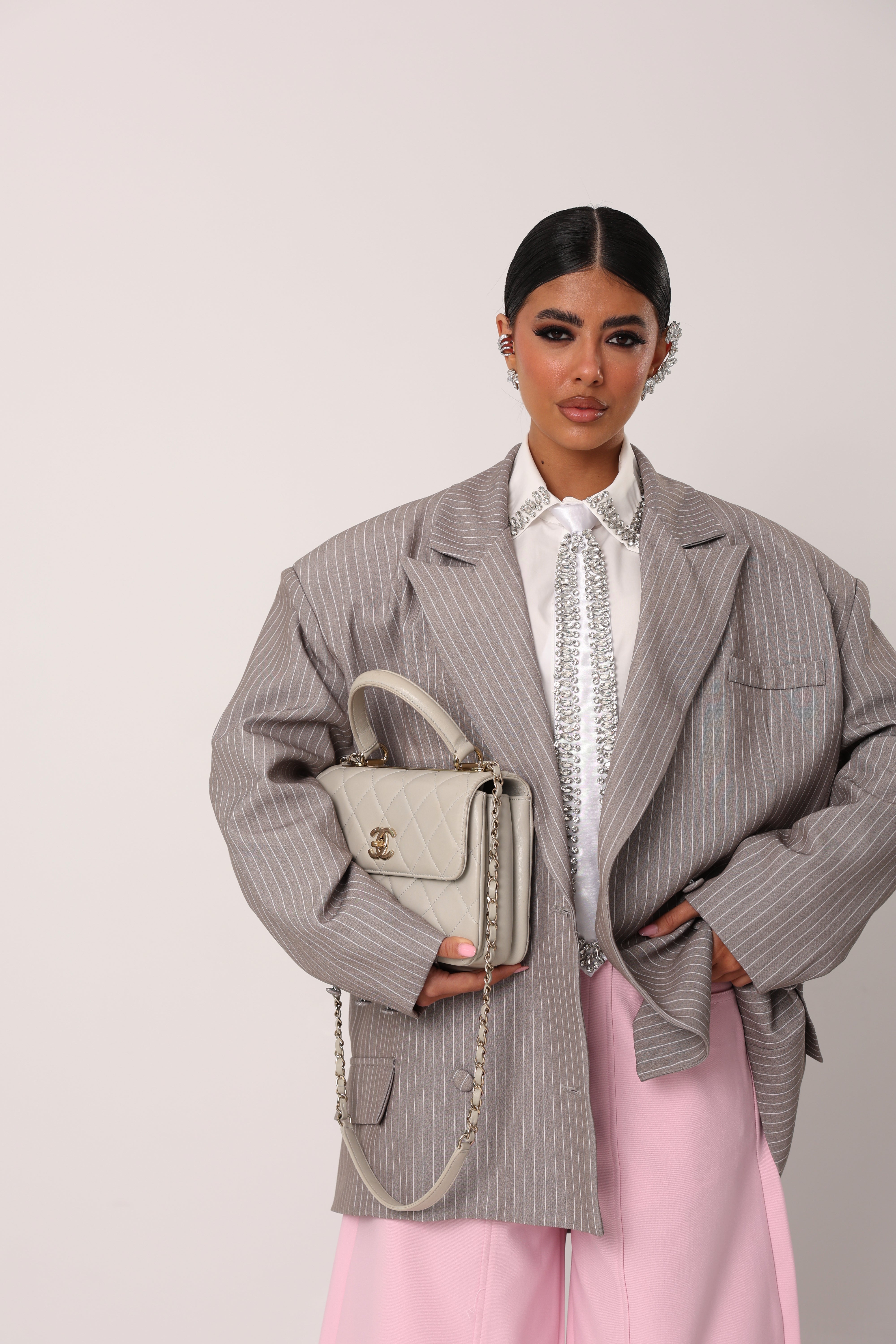 BLAZER GESSATO MYLES GRIGIO