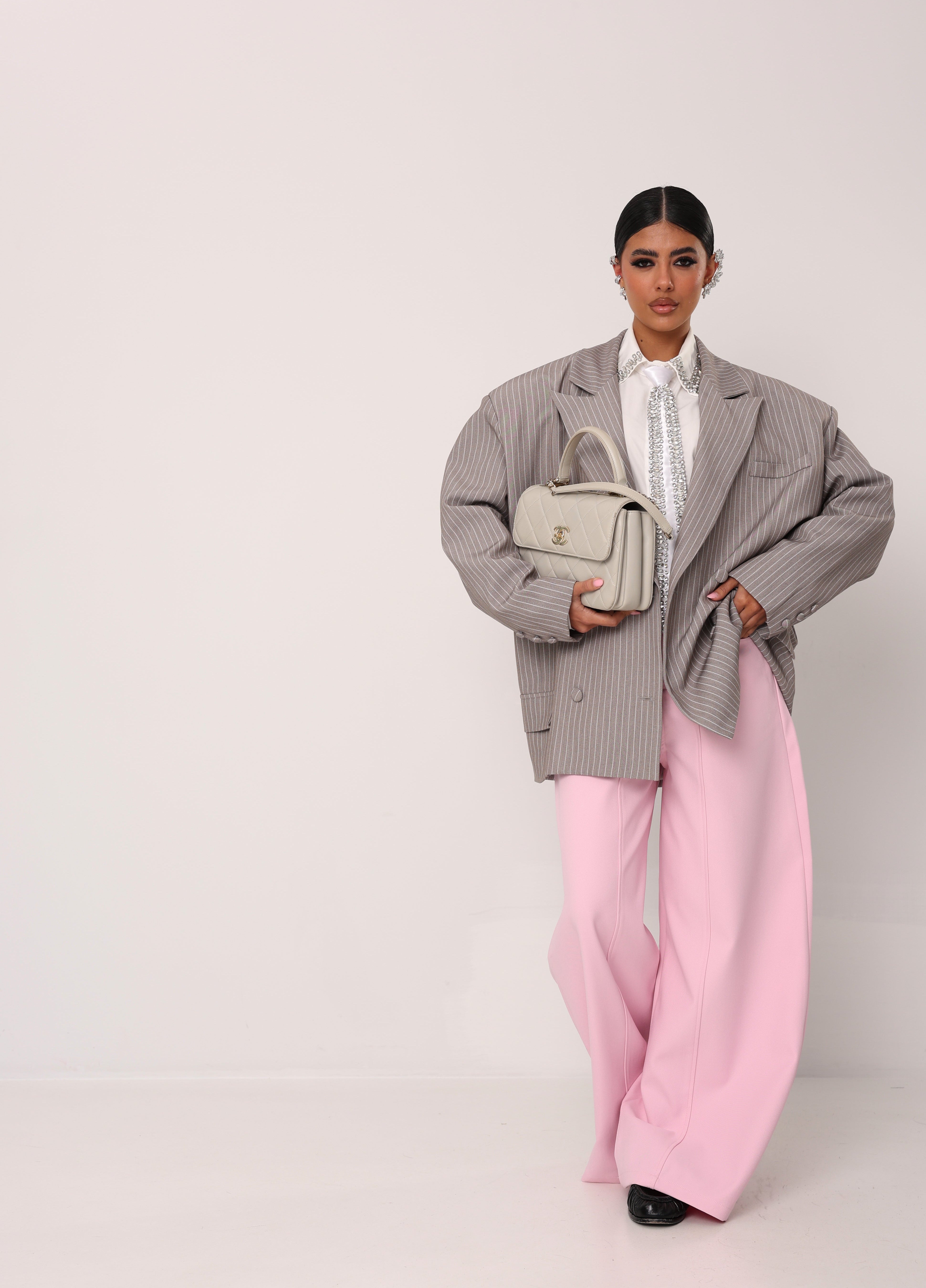 BLAZER GESSATO MYLES GRIGIO