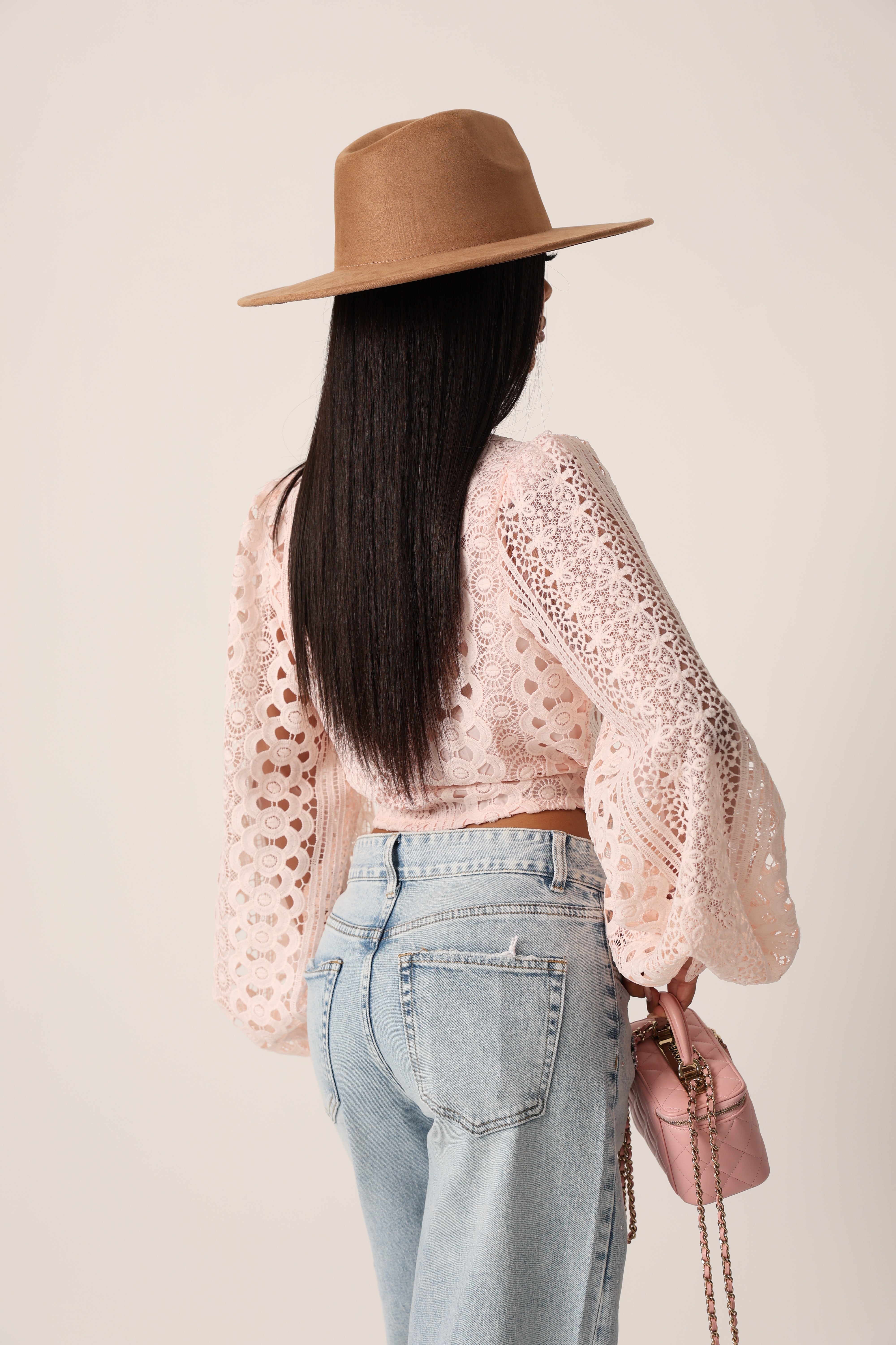 INCROCIATINA PIZZO LEXY ROSA
