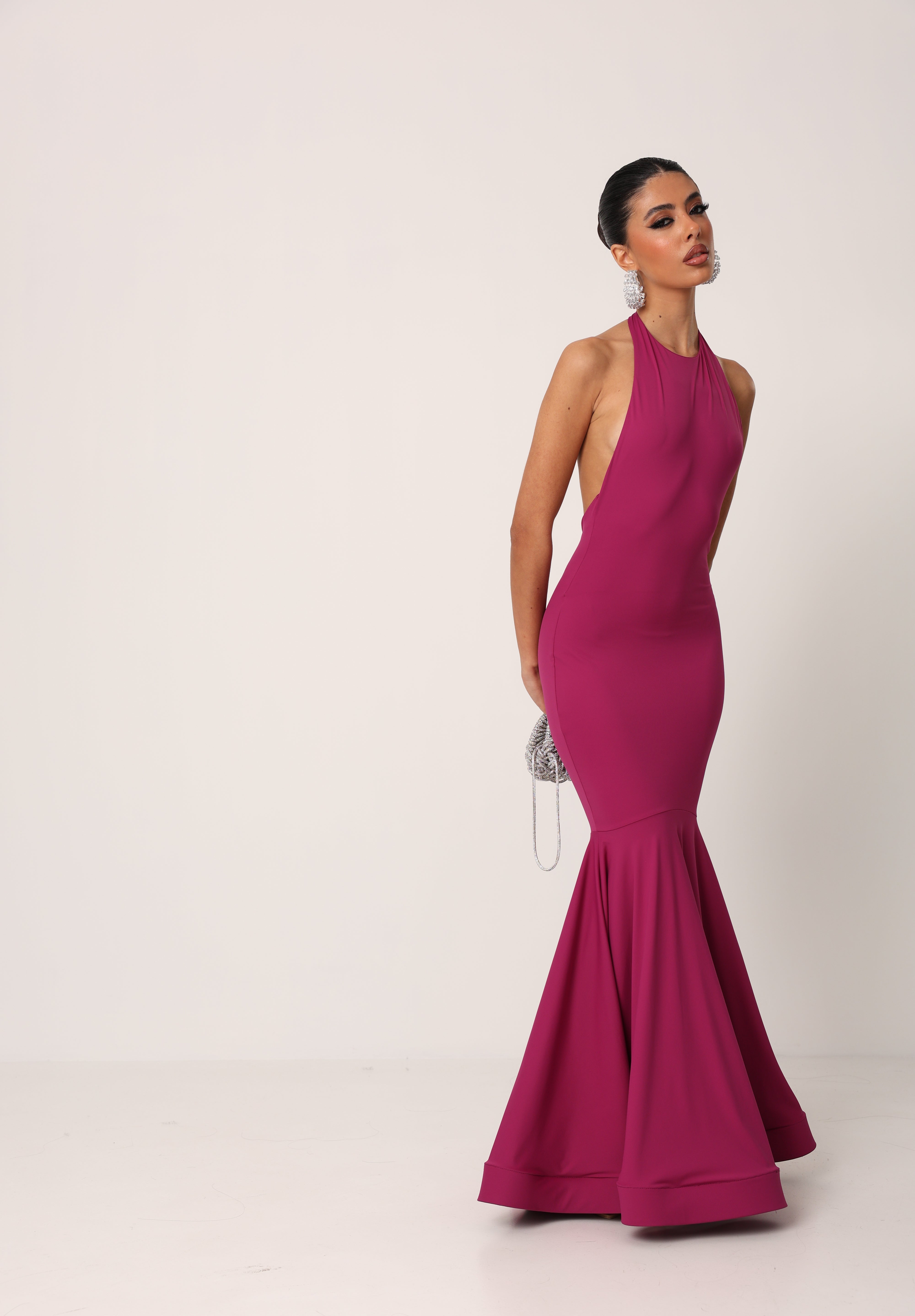 VESTITO QUINCY MAGENTA BY MARZIA MANGO
