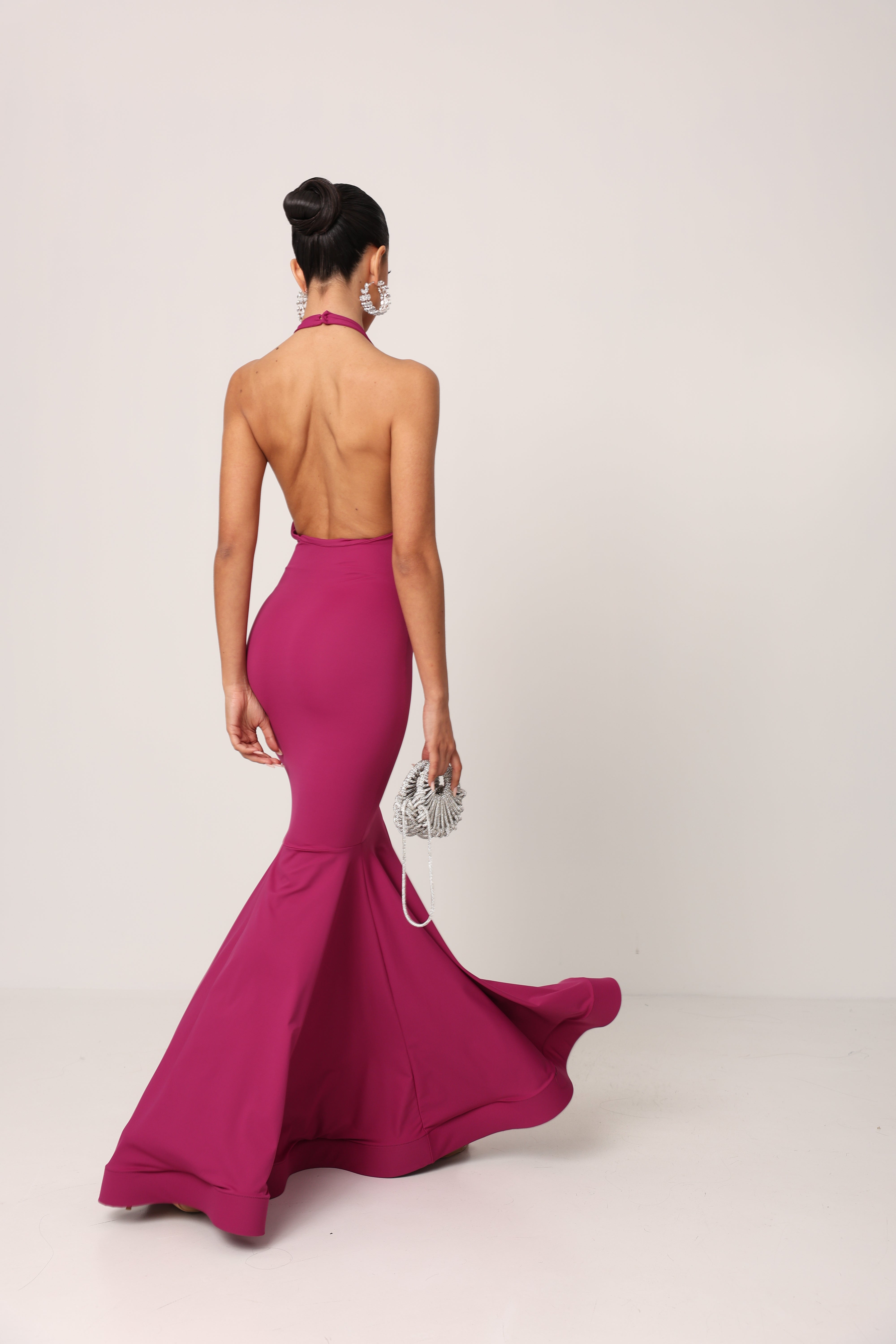 VESTITO QUINCY MAGENTA BY MARZIA MANGO