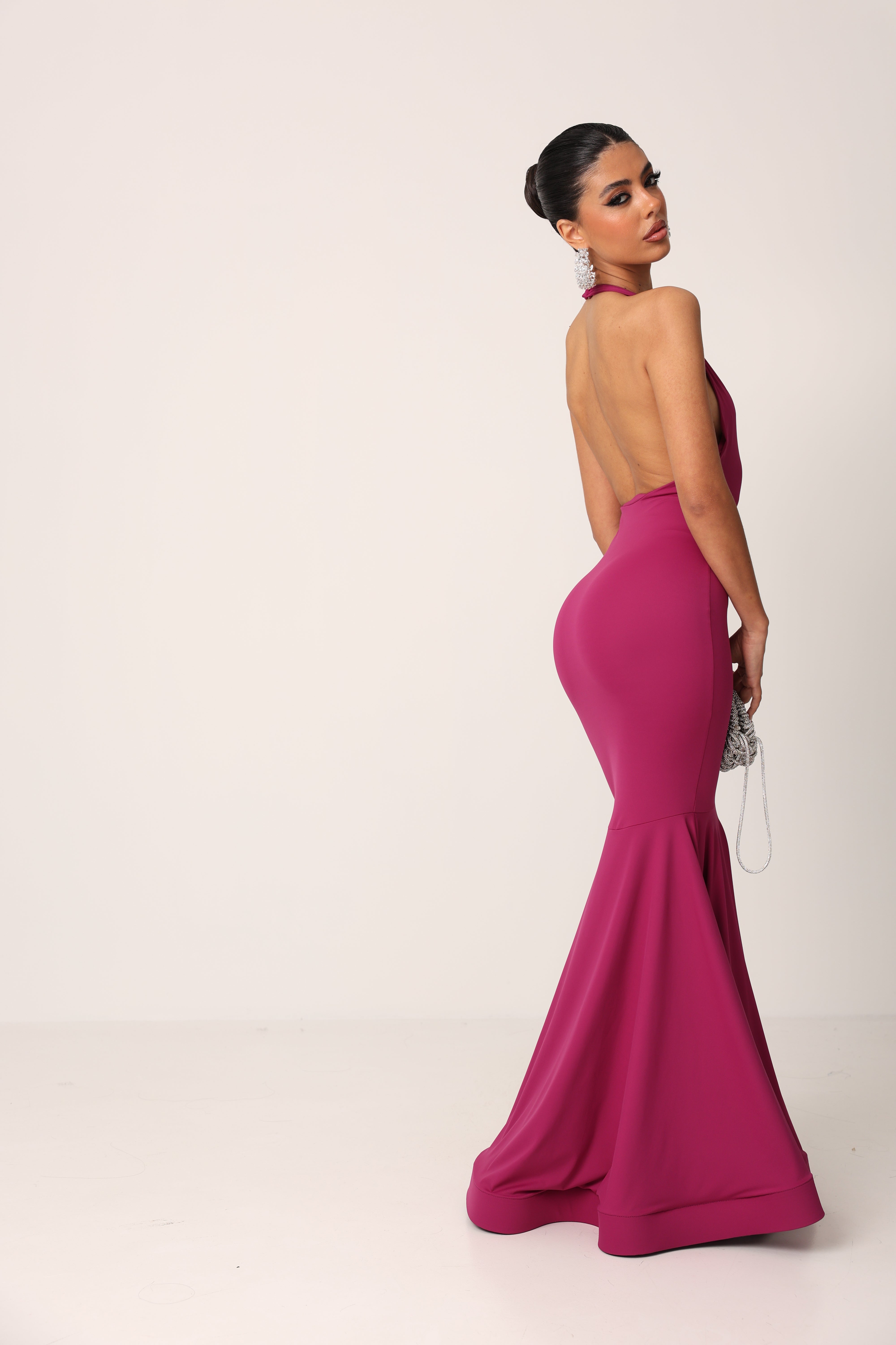 VESTITO QUINCY MAGENTA BY MARZIA MANGO