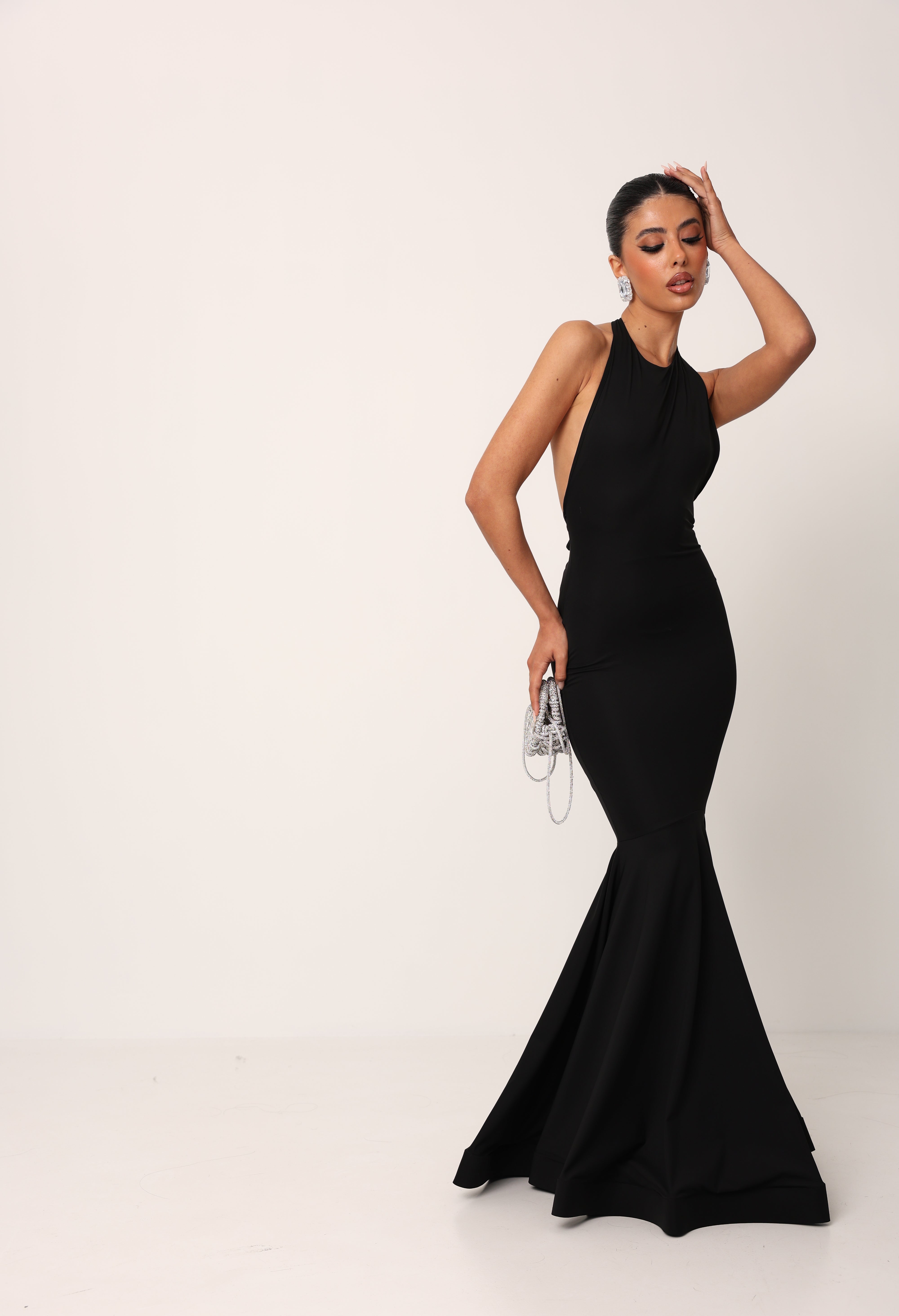 VESTITO QUINCY NERO BY MARZIA MANGO