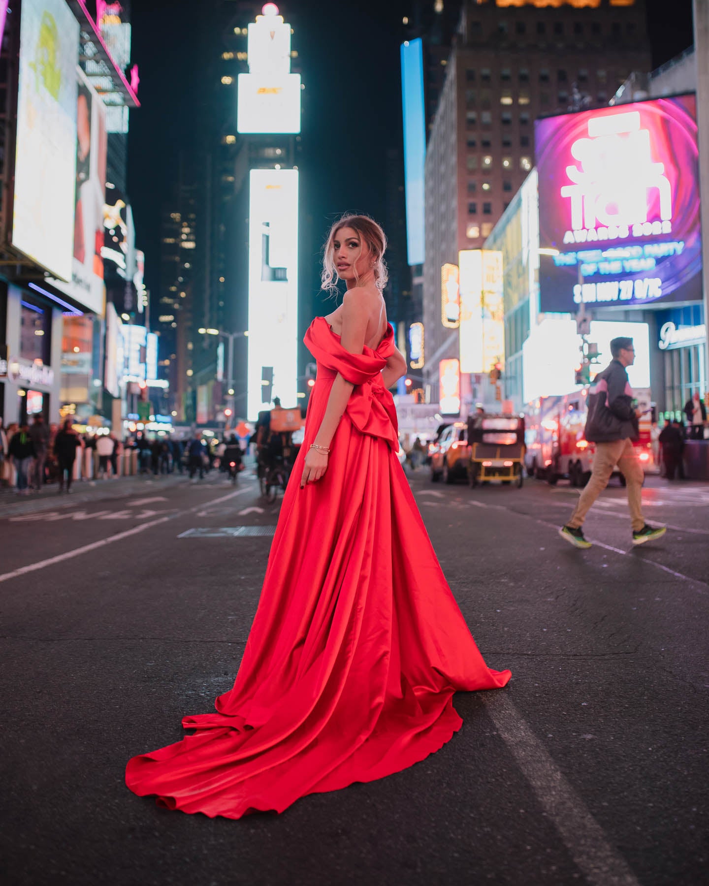 Vestito Grand Central Rosso