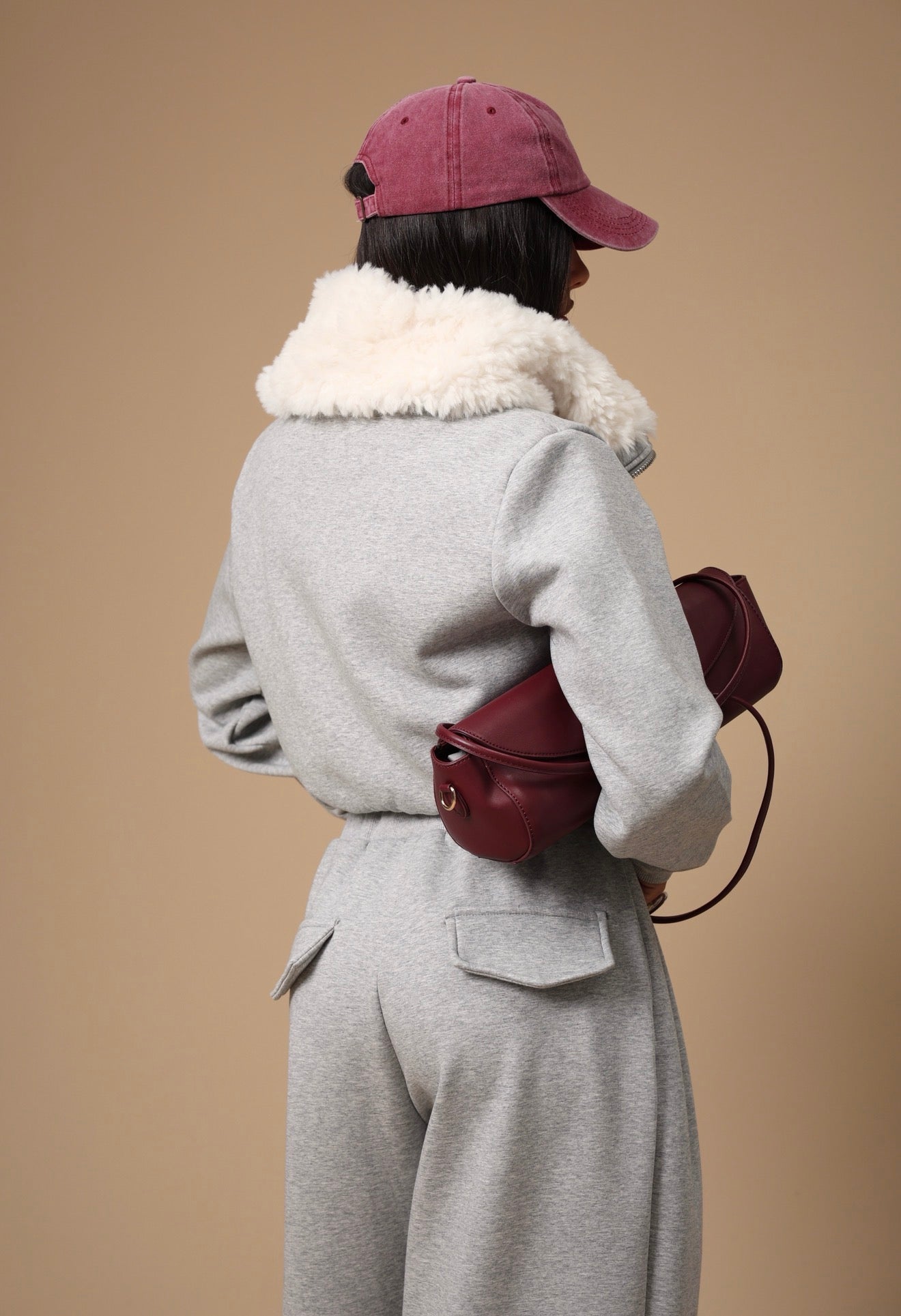 COORDINATO JEREN GRIGIO DUE PEZZI