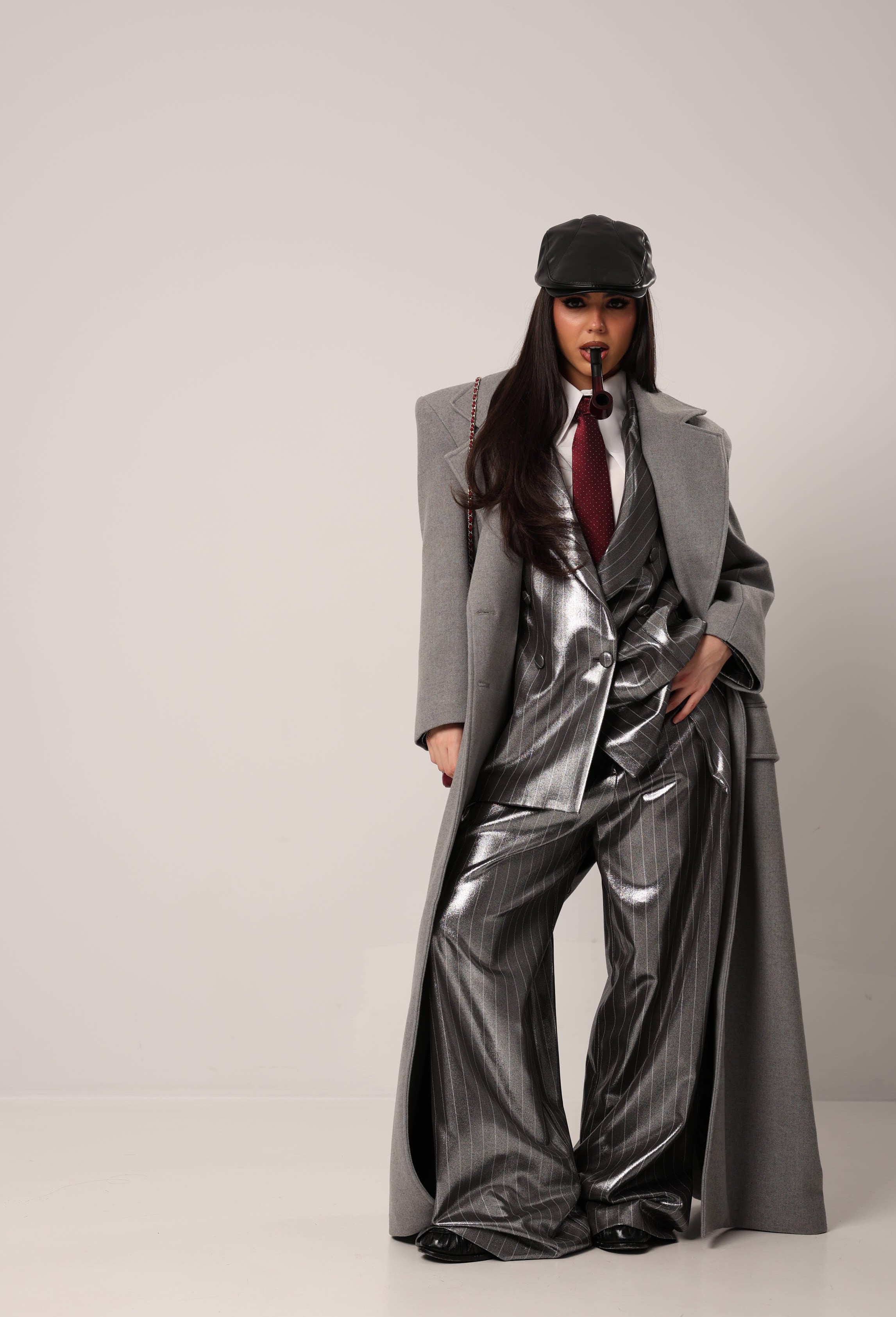 CAPPOTTO POLO NORD GRIGIO BY MARZIA MANGO