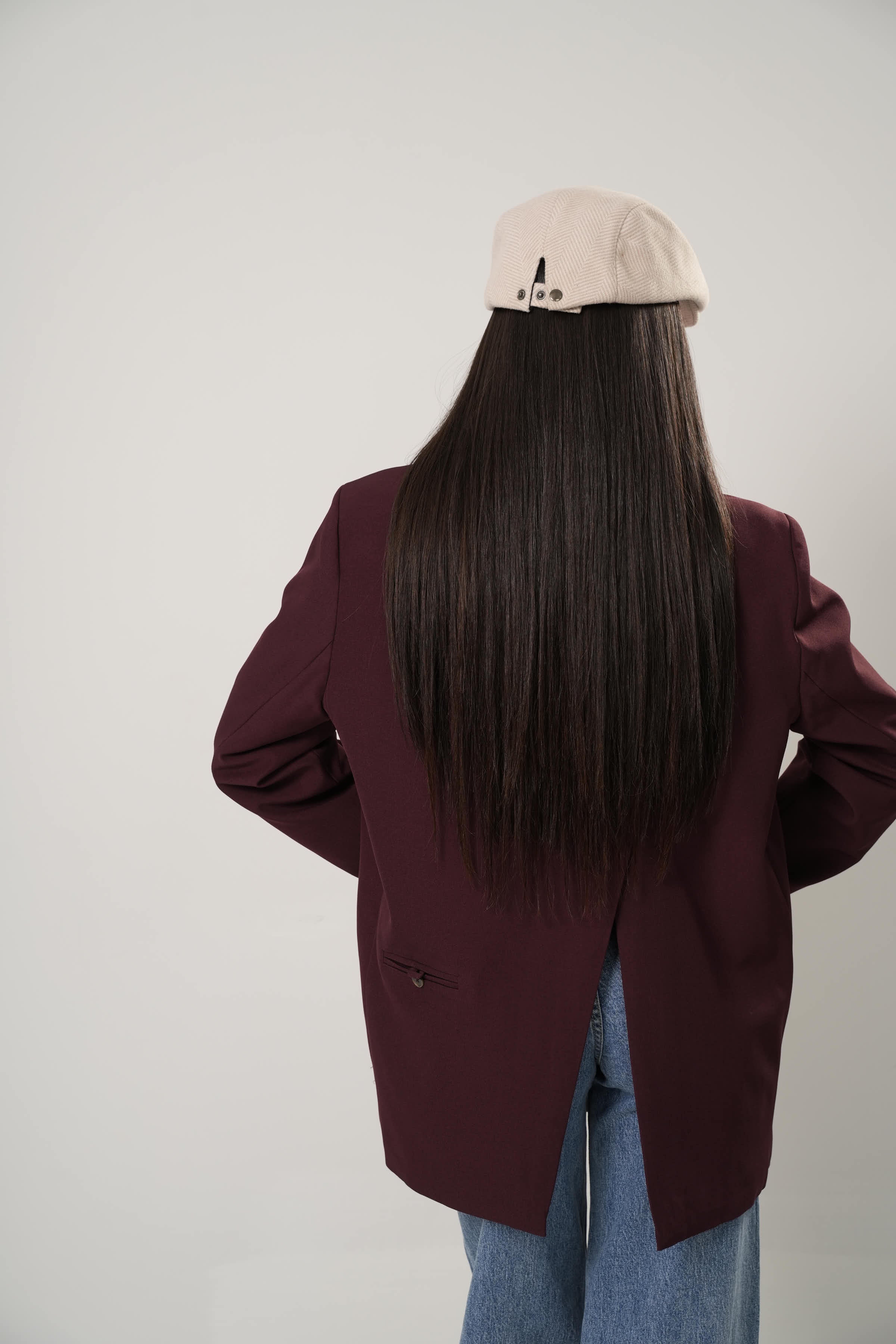 BLAZER GRETA BORDEAUX