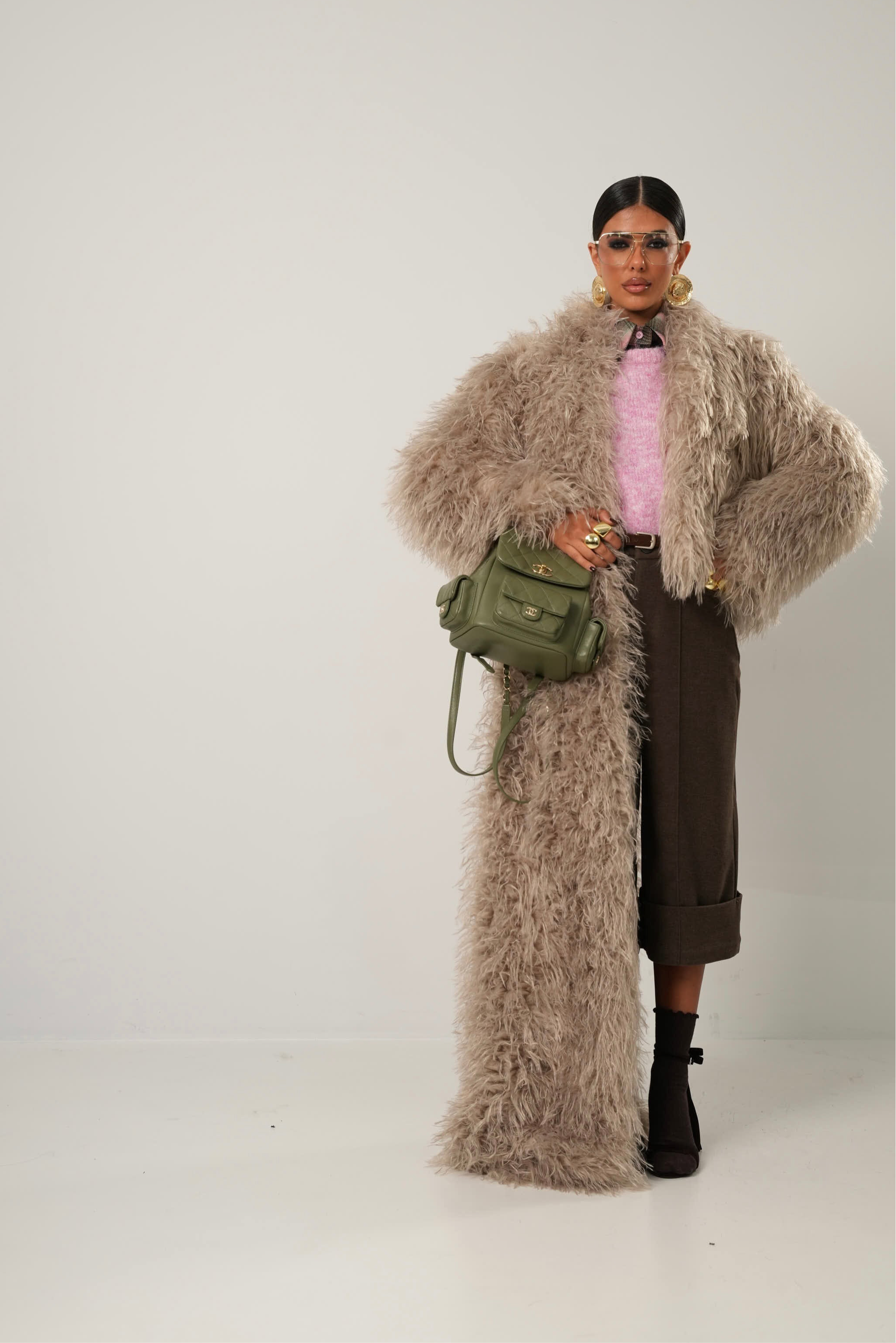 ECO-PELLICCIA VYNORA BEIGE BY MARZIA MANGO