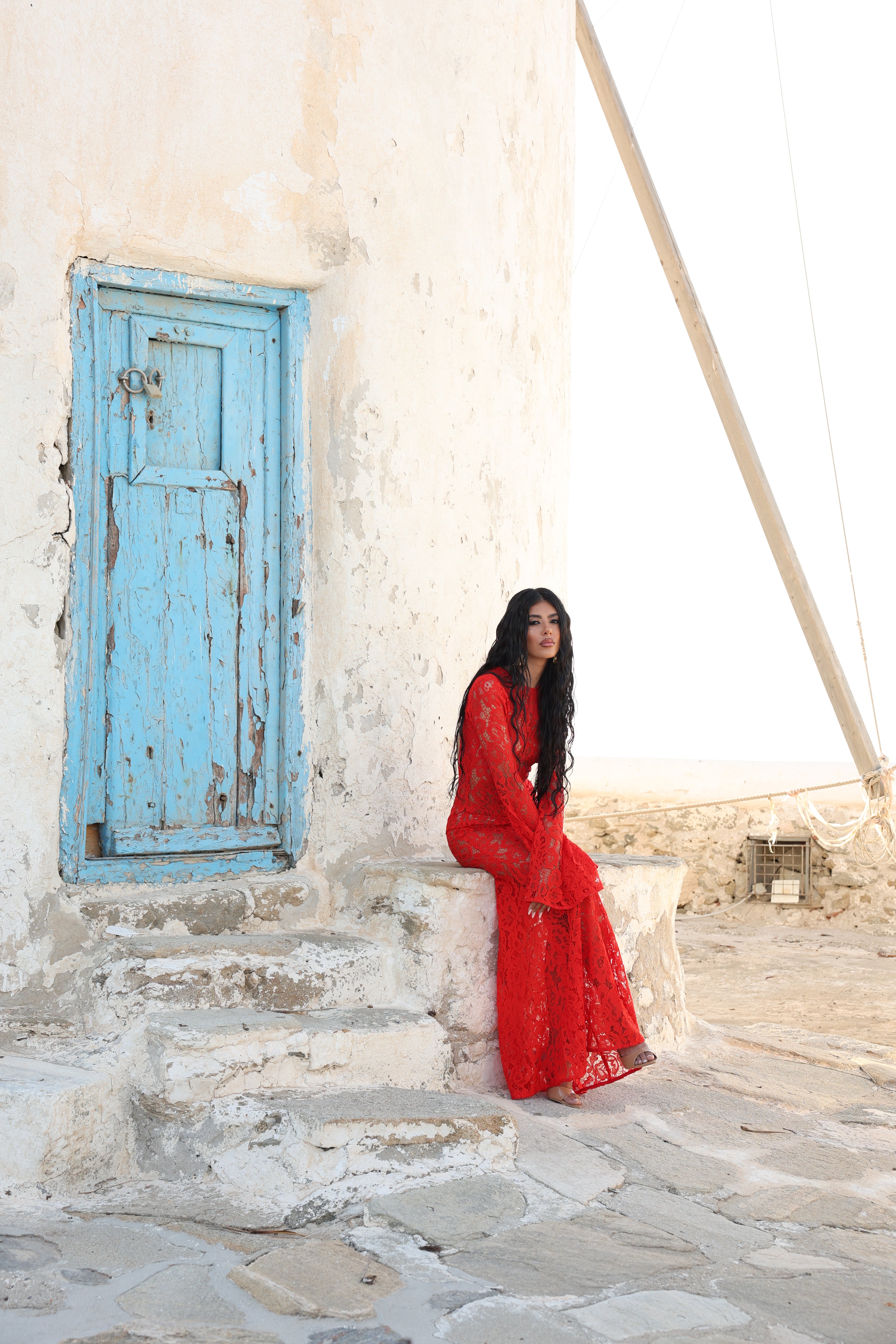 VESTITO VALLEY ROSSO BY MARZIA MANGO