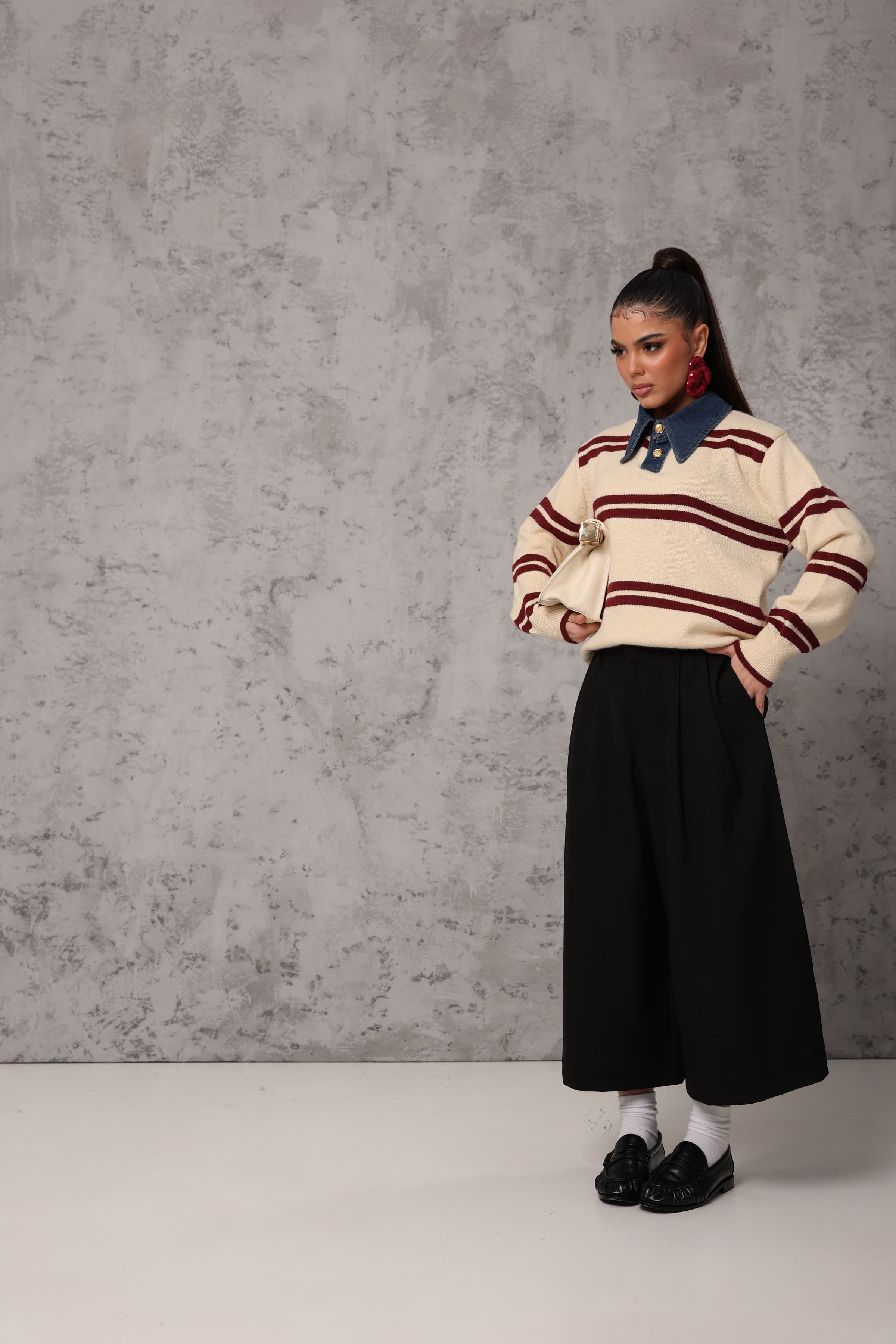 PANTALONI SONIA NERI