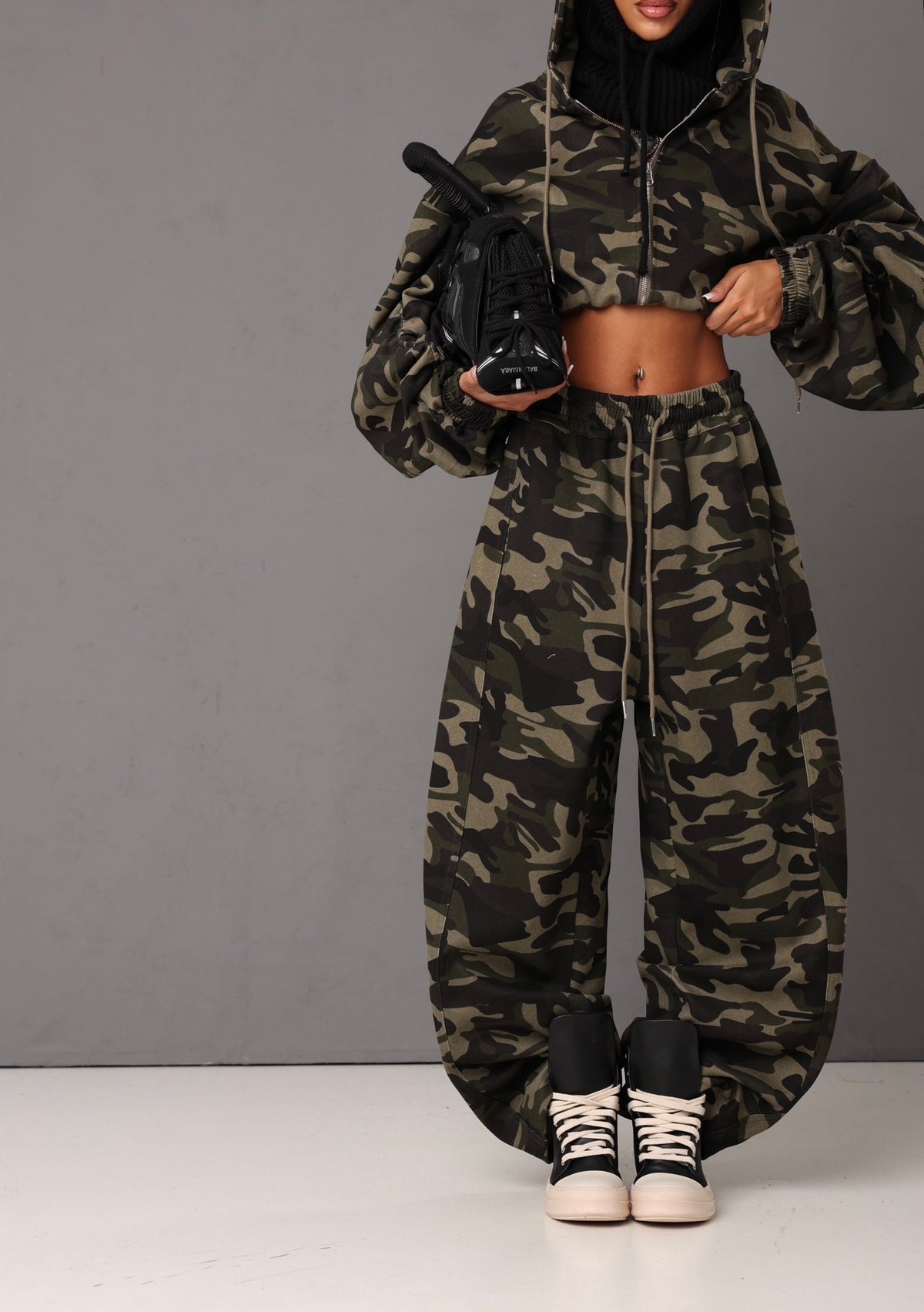 COORDINATO TUTA FEDERICA CAMOUFLAGE