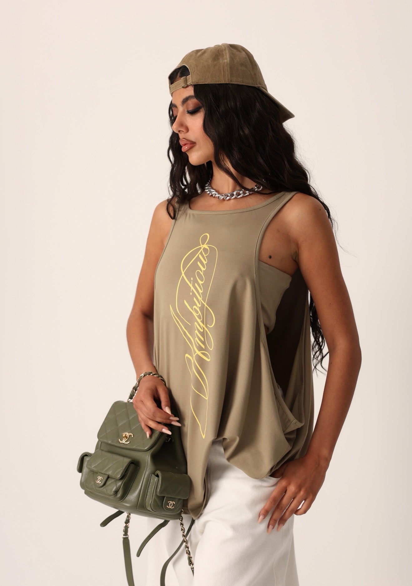 CANOTTA + FASCIA MIRAGE VERDE