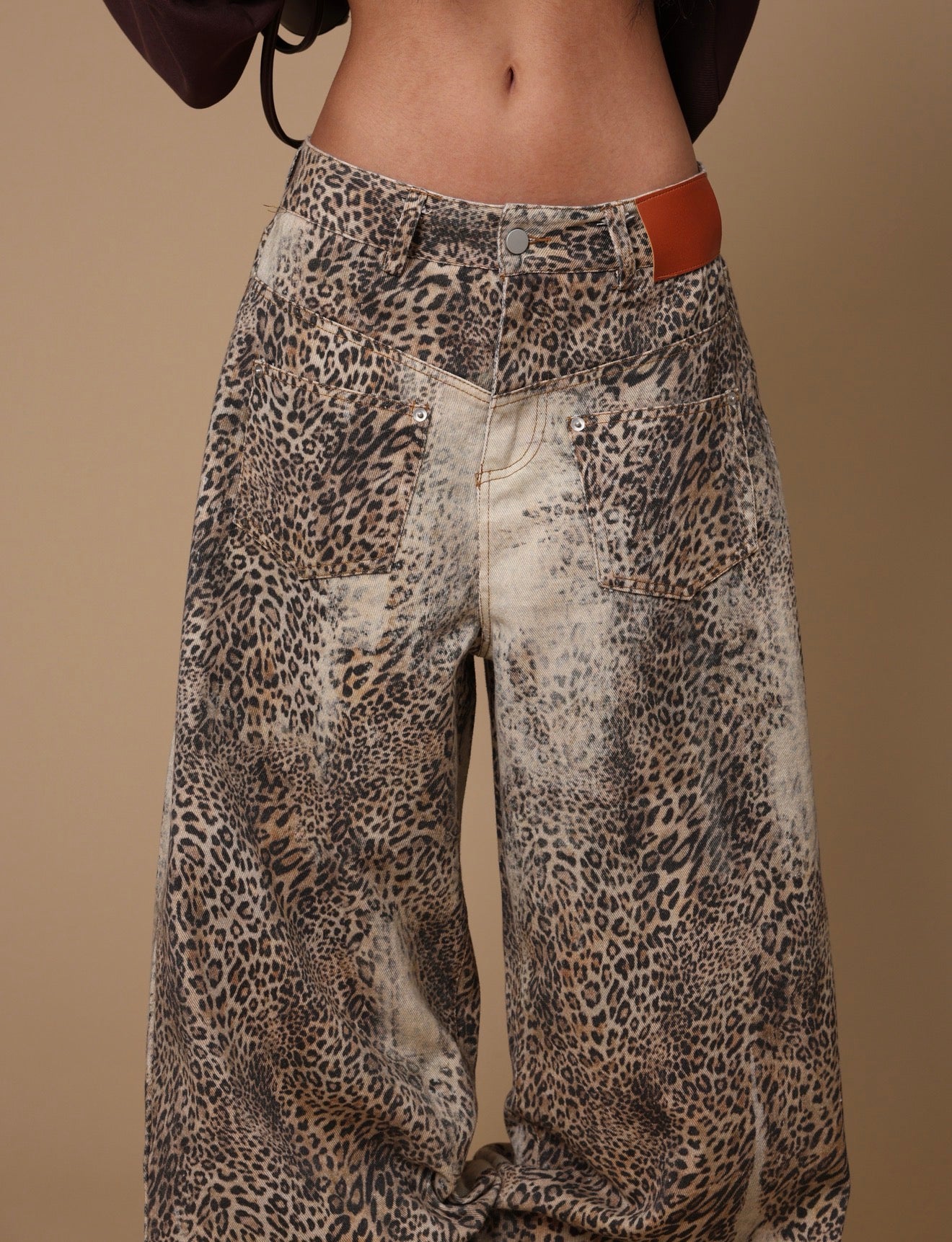 JEANS GUENDA ANIMALIER