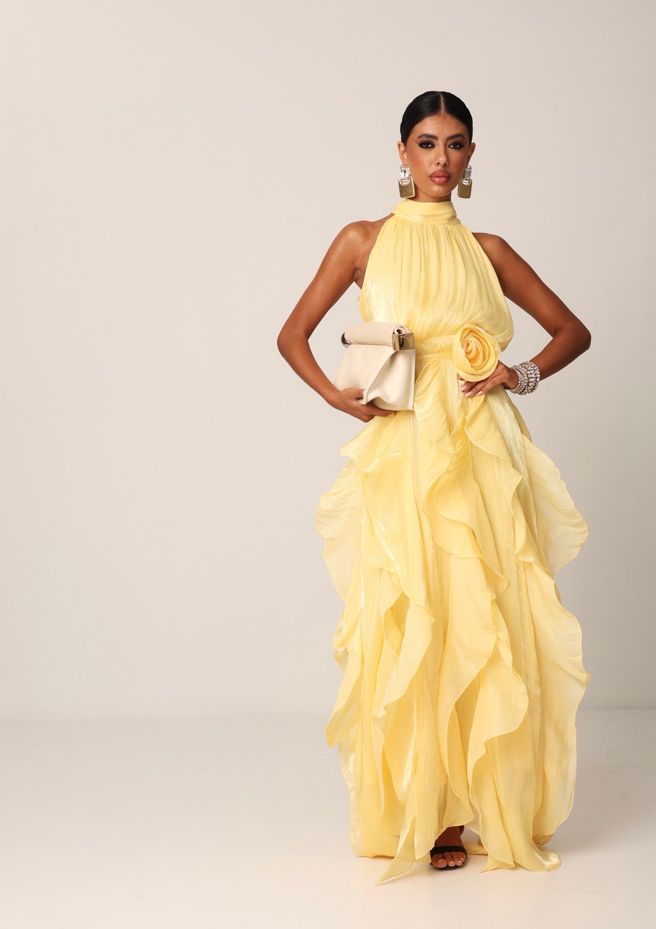 VESTITO BLAZE KIMINA GIALLO