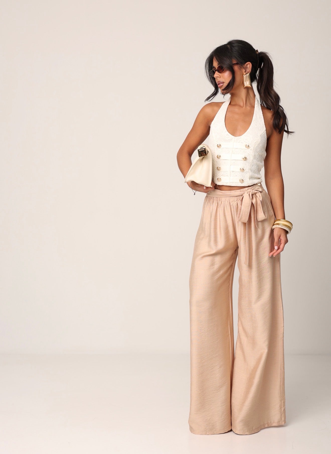 PANTALONI ALESSIA BEIGE