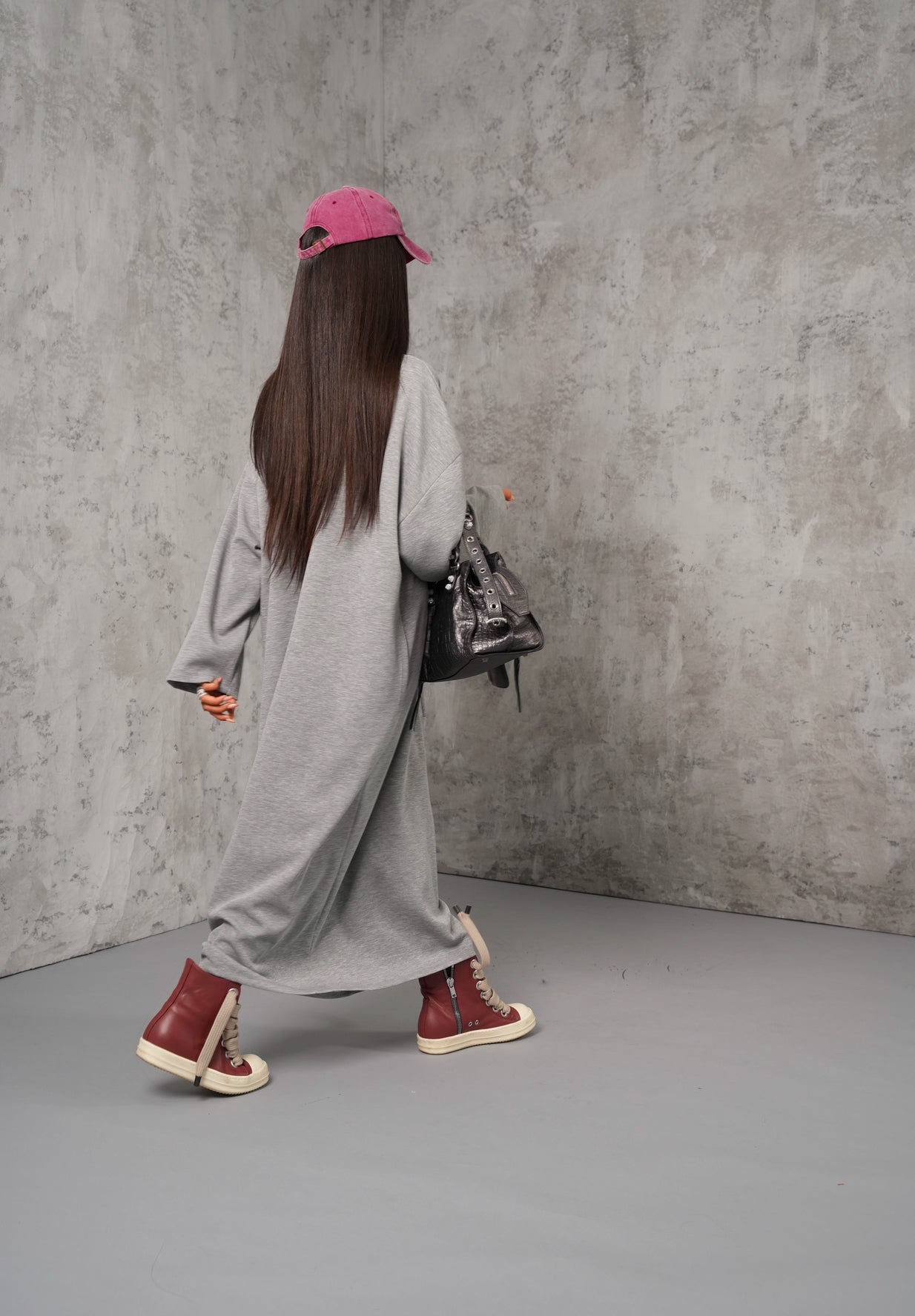 VESTITO CLIZIA GRIGIO