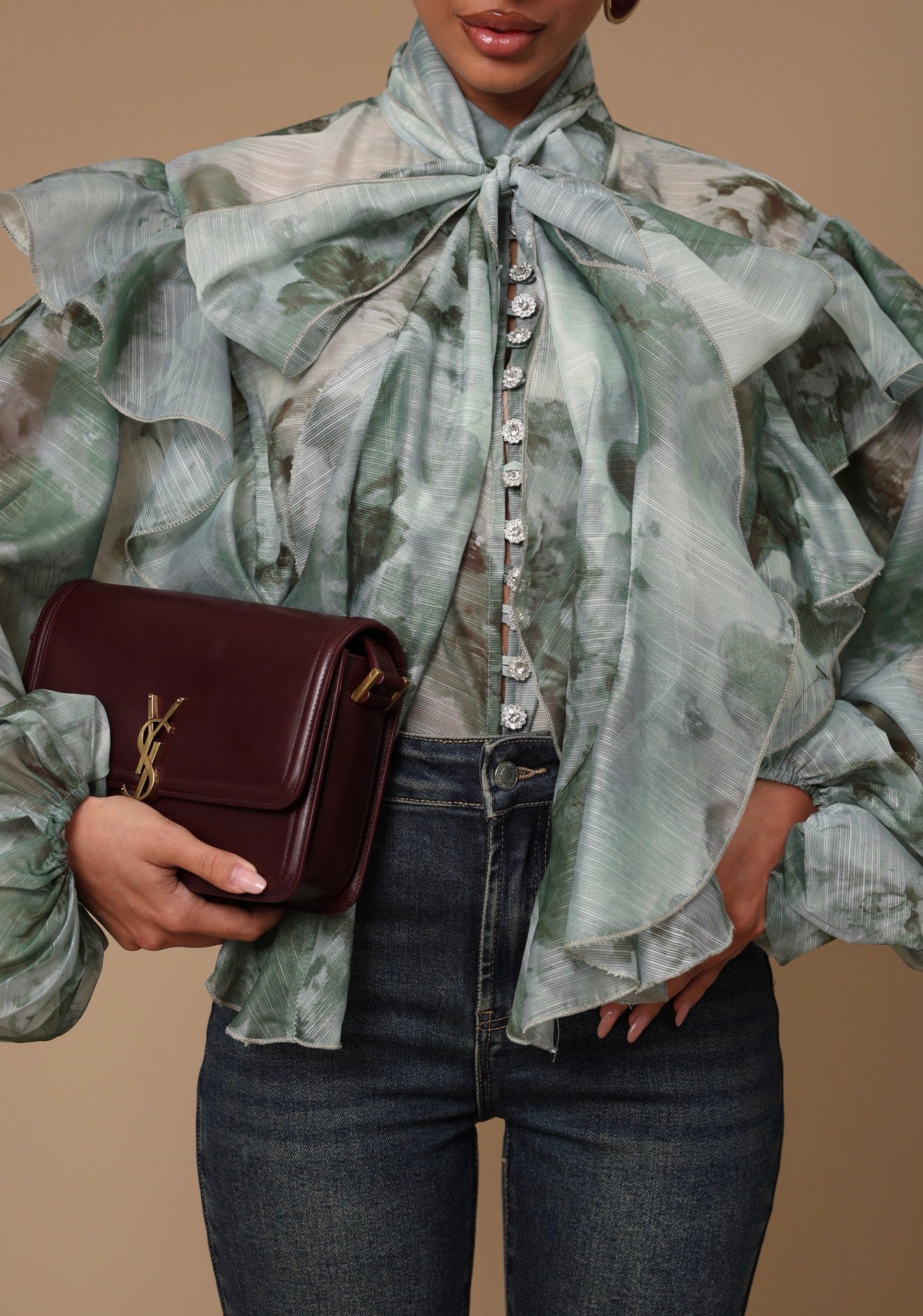 CAMICIA FANTASIA RAINBOW VERDE