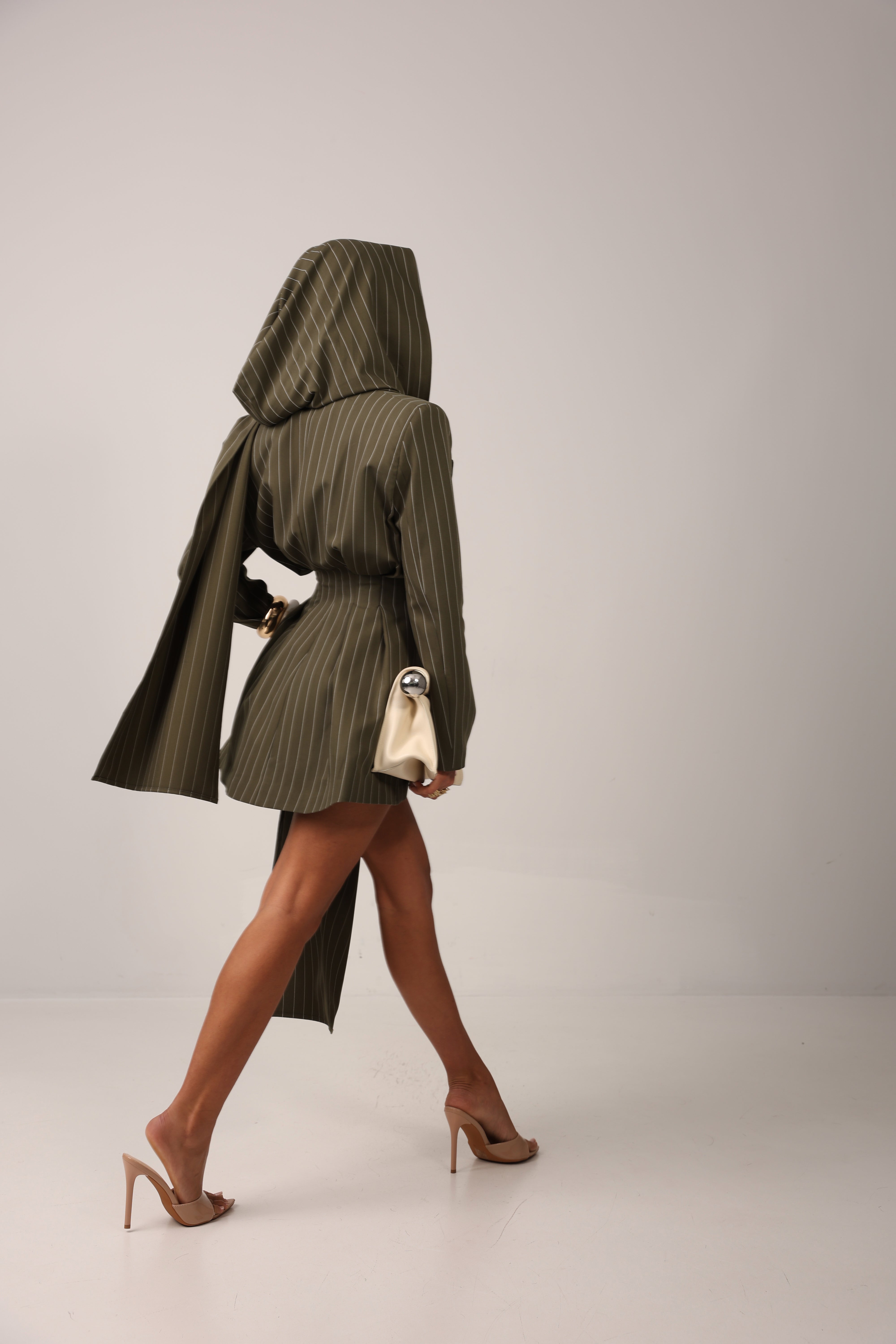 VESTITO/GIACCA GESSATO KORA VERDE MILITARE