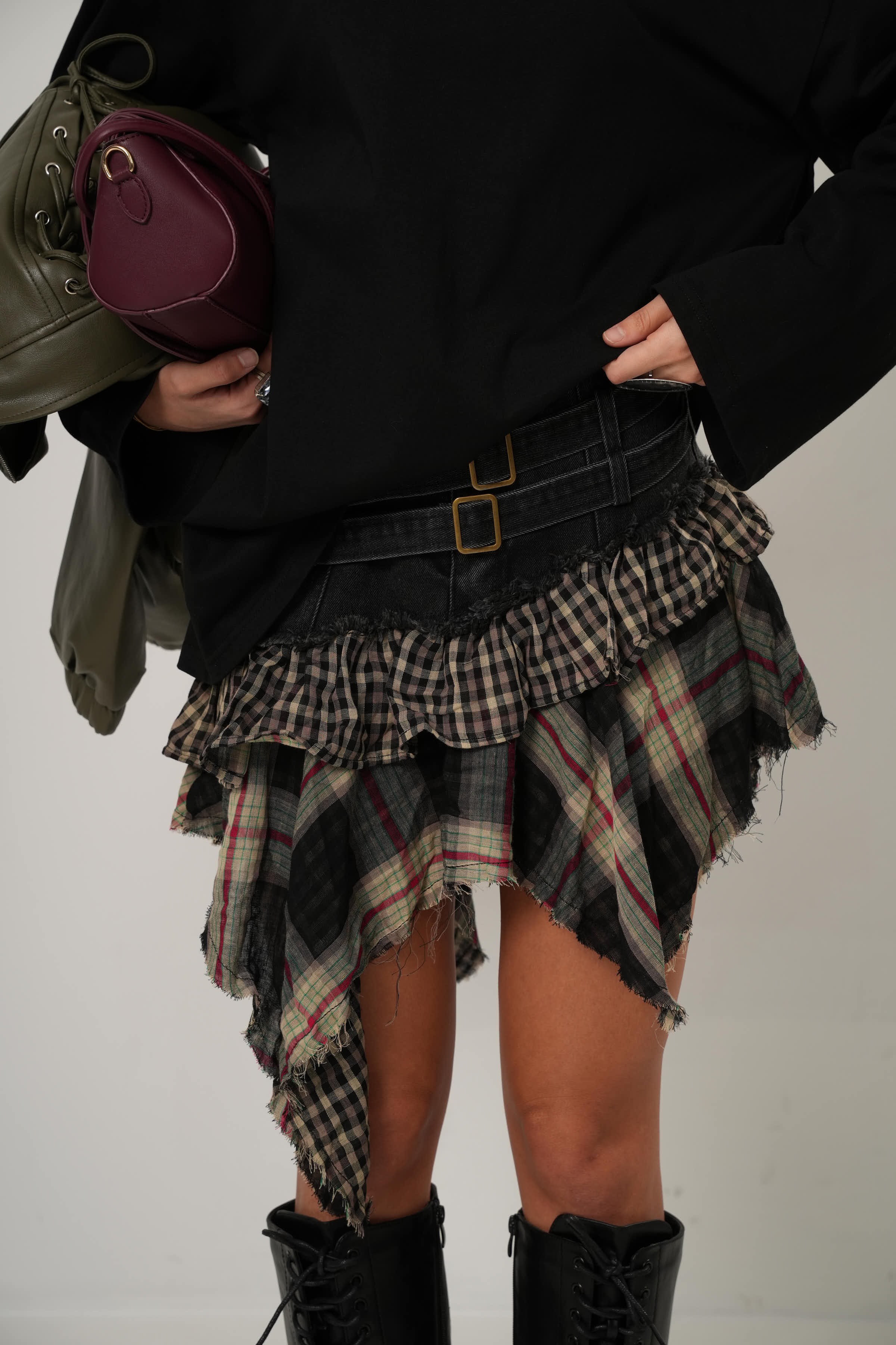 PANTAGONNA BALZE CAMEY TARTAN