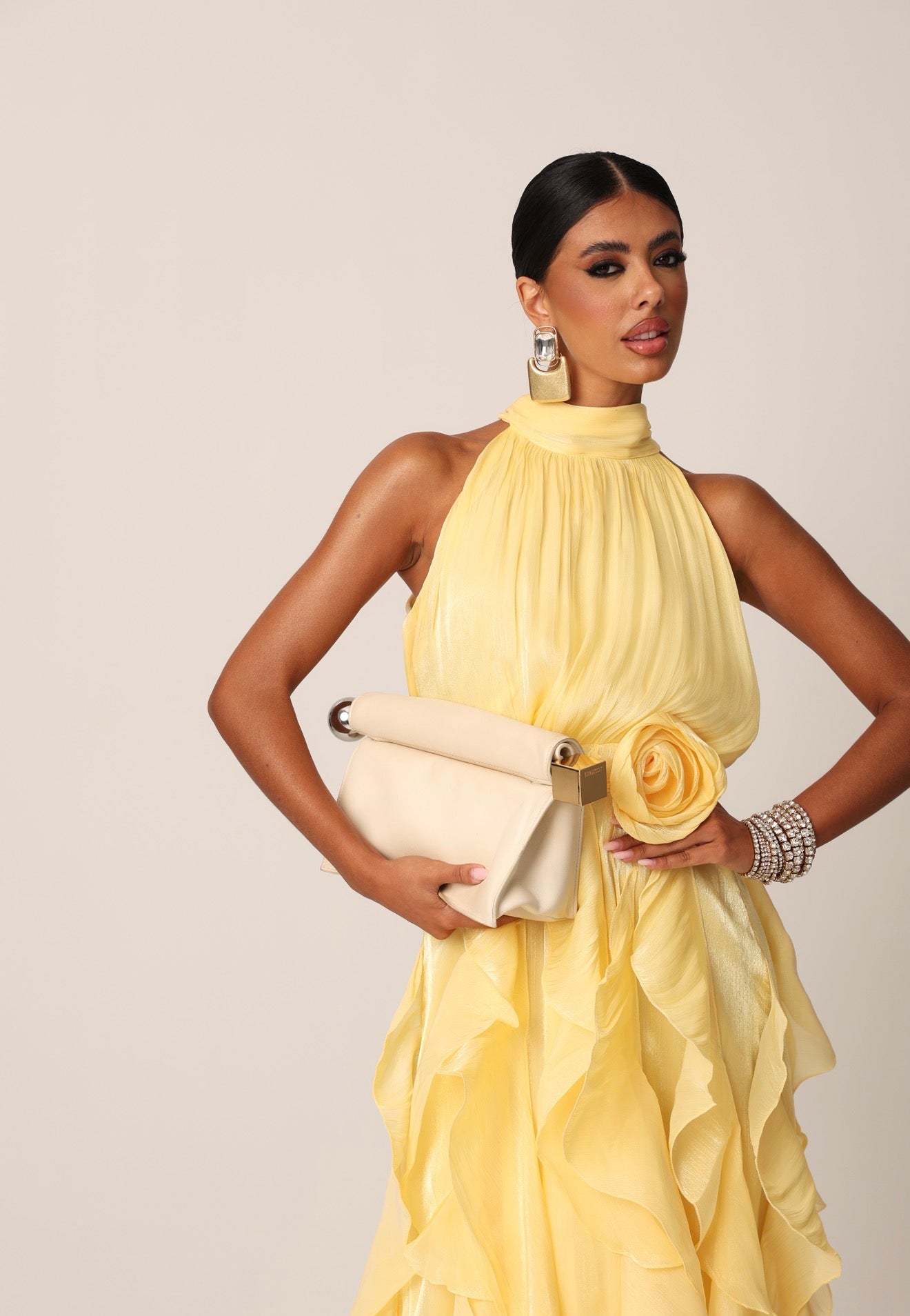 VESTITO BLAZE KIMINA GIALLO