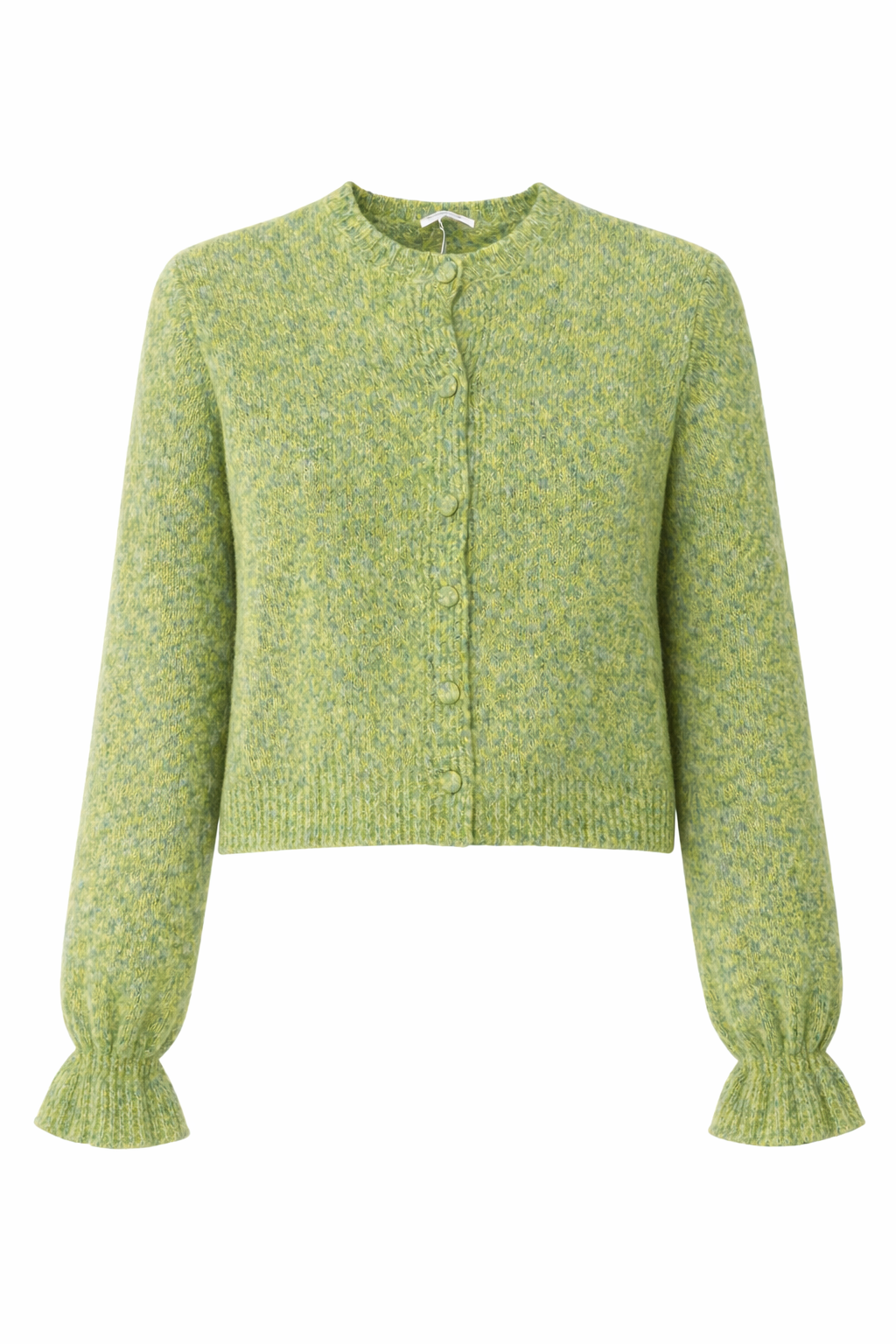 CARDIGAN ROUCHES RUTH VERDE