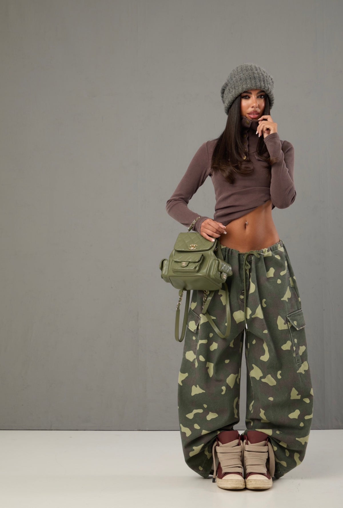 CARGO COULISSE DALIDA CAMOUFLAGE