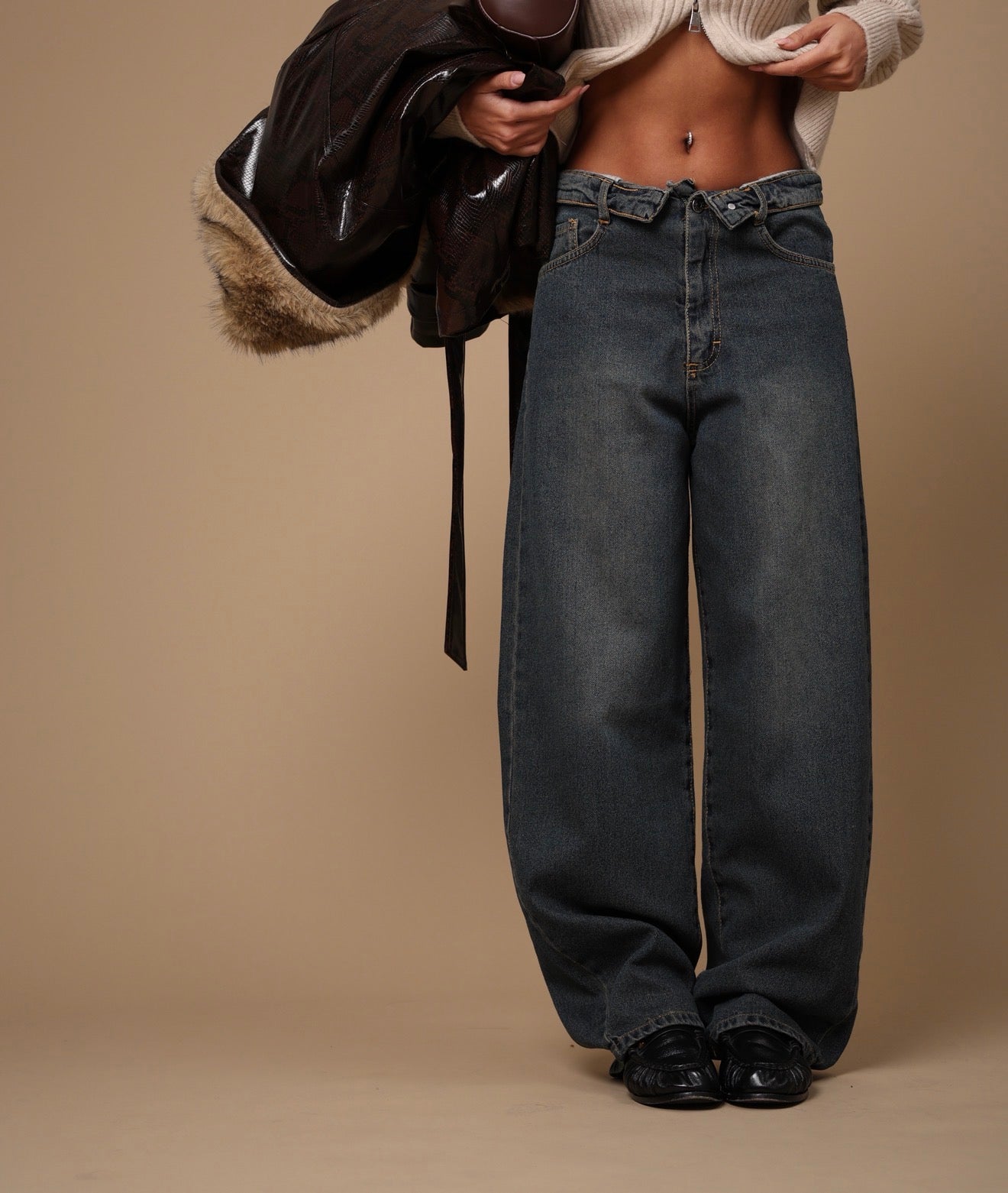 JEANS MONACO SABBIATO