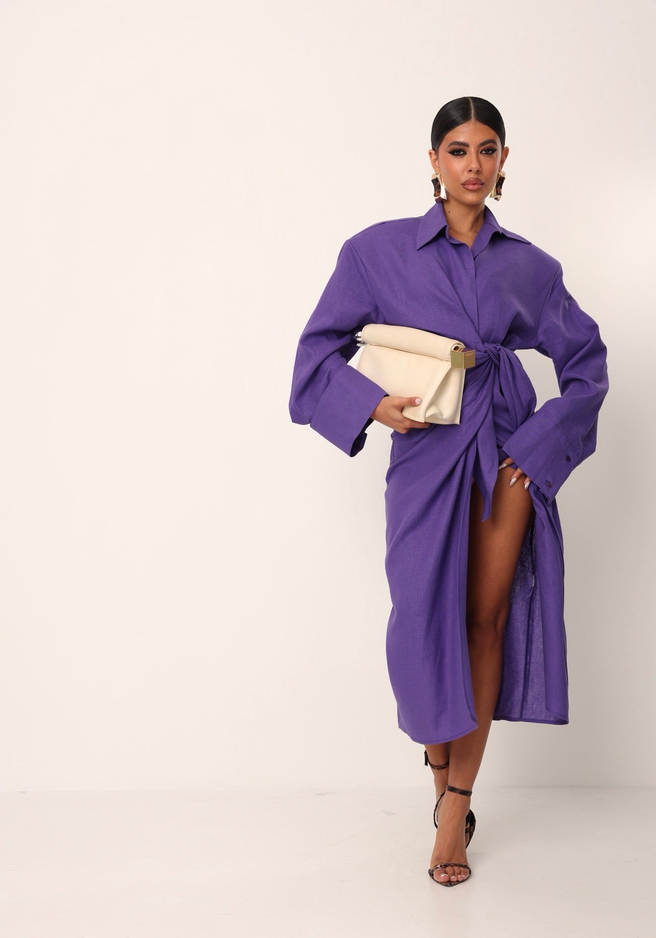 VESTITO SPALLINE JALILA VIOLA
