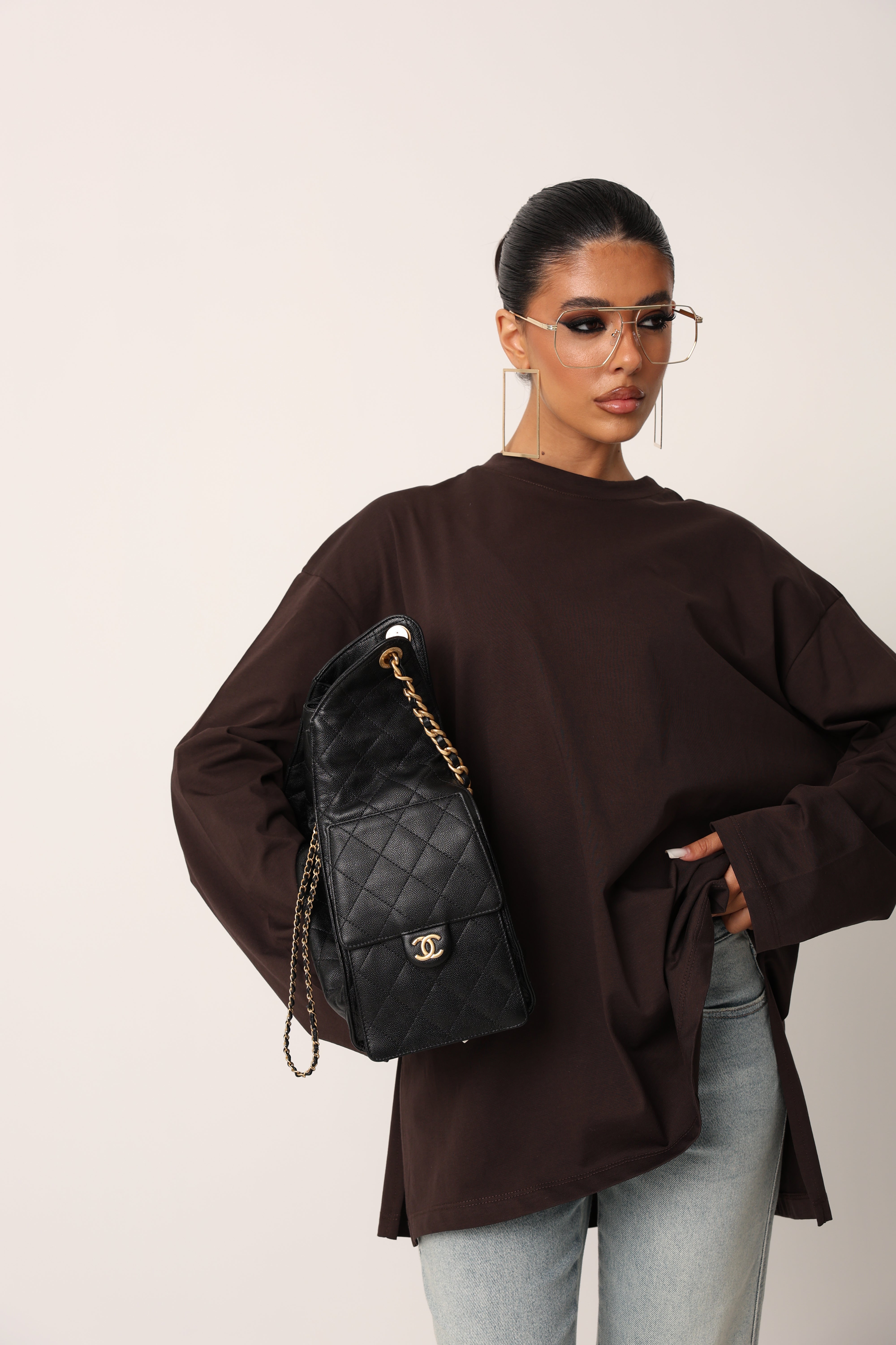MAGLIA LUCY MARRONE
