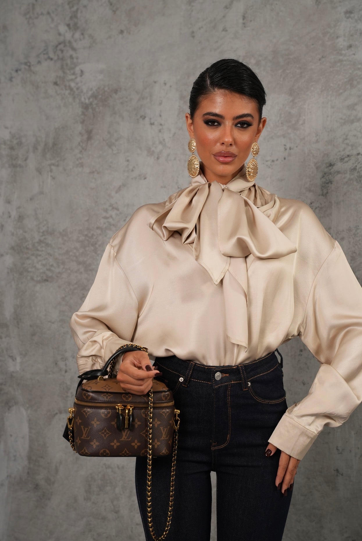 Blusa Enea crema by Lumina