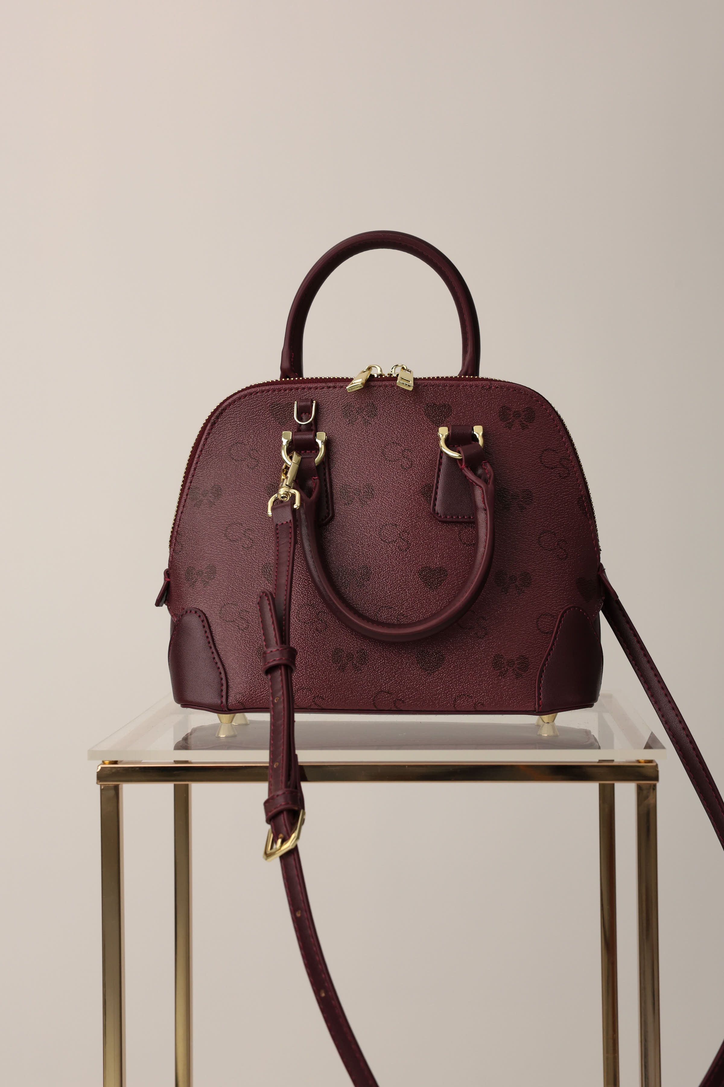 QUEEN BAG BORDEAUX