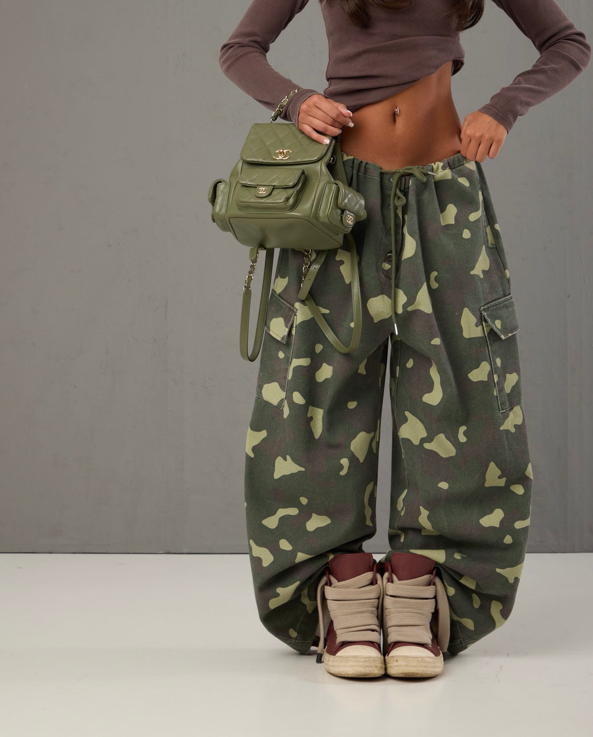 CARGO COULISSE DALIDA CAMOUFLAGE