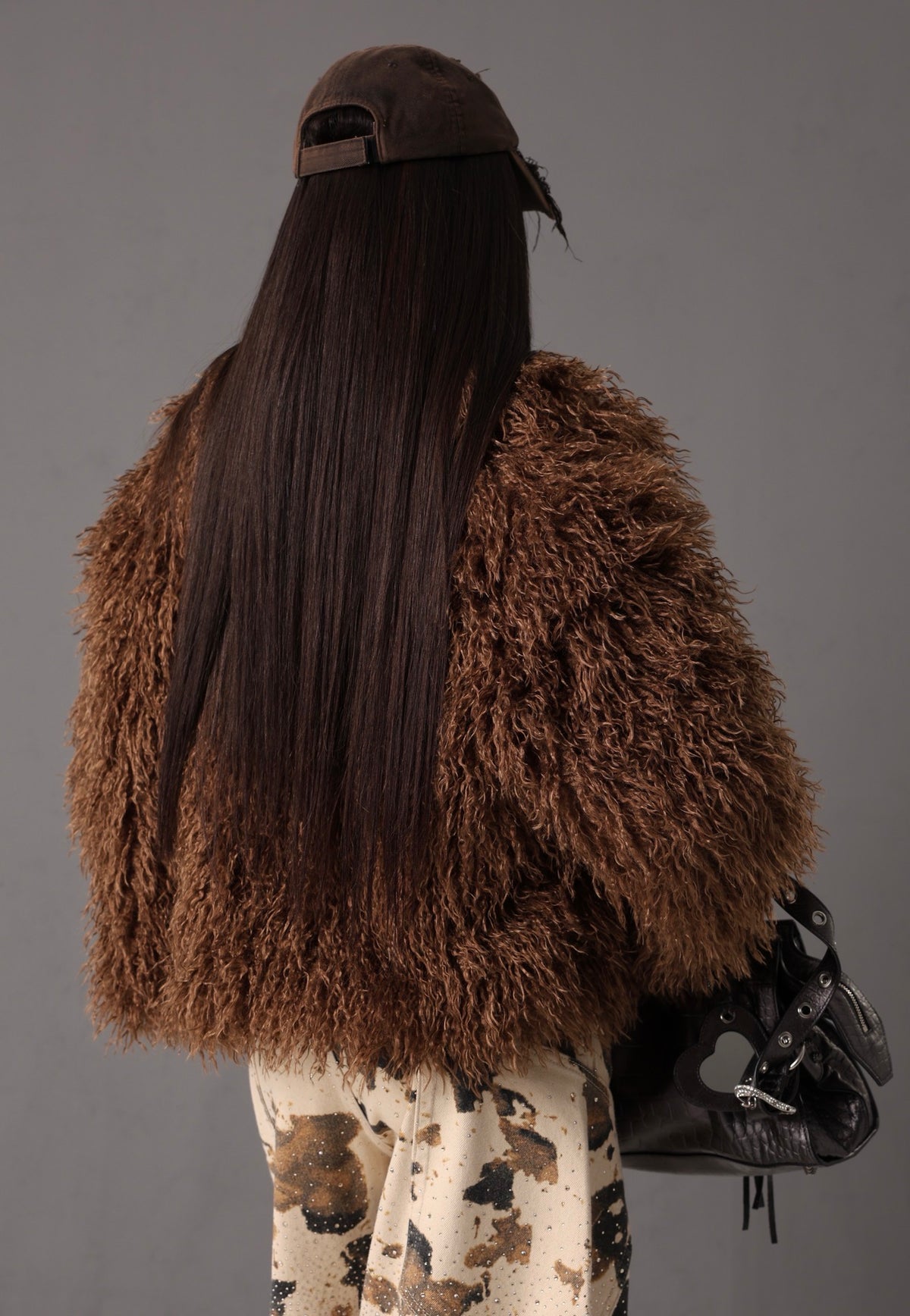 ECO-PELLICCIA BETSY MARRONE