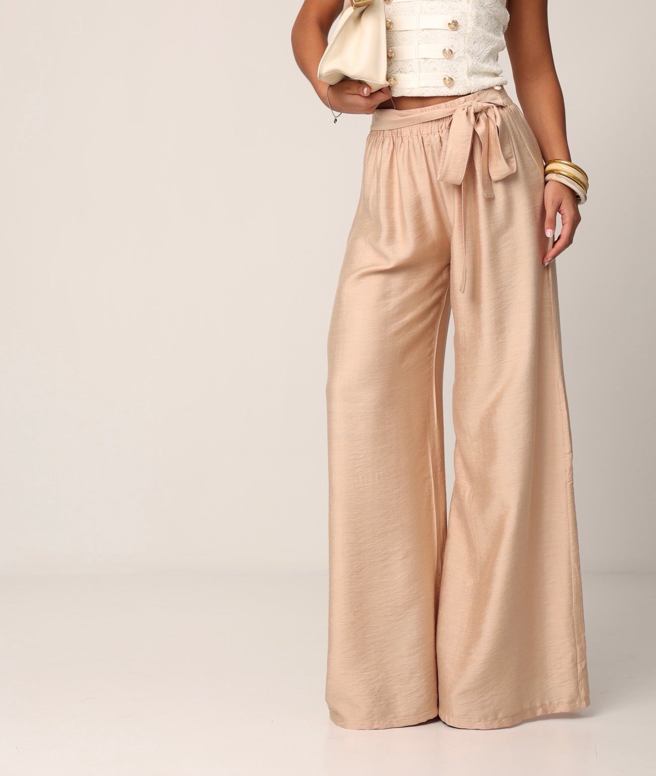 PANTALONI ALESSIA BEIGE