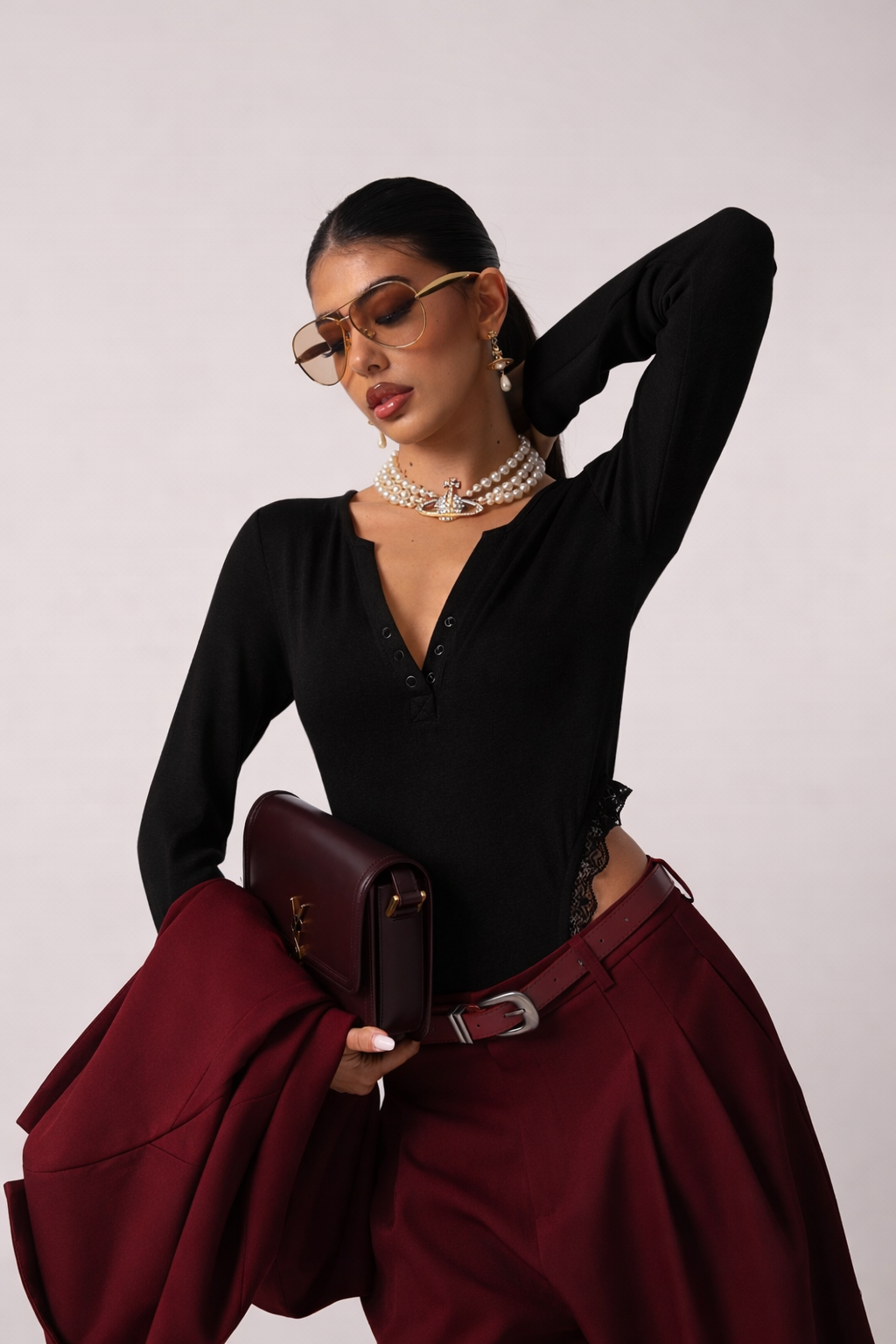 BODY PIZZO DELIA NERO