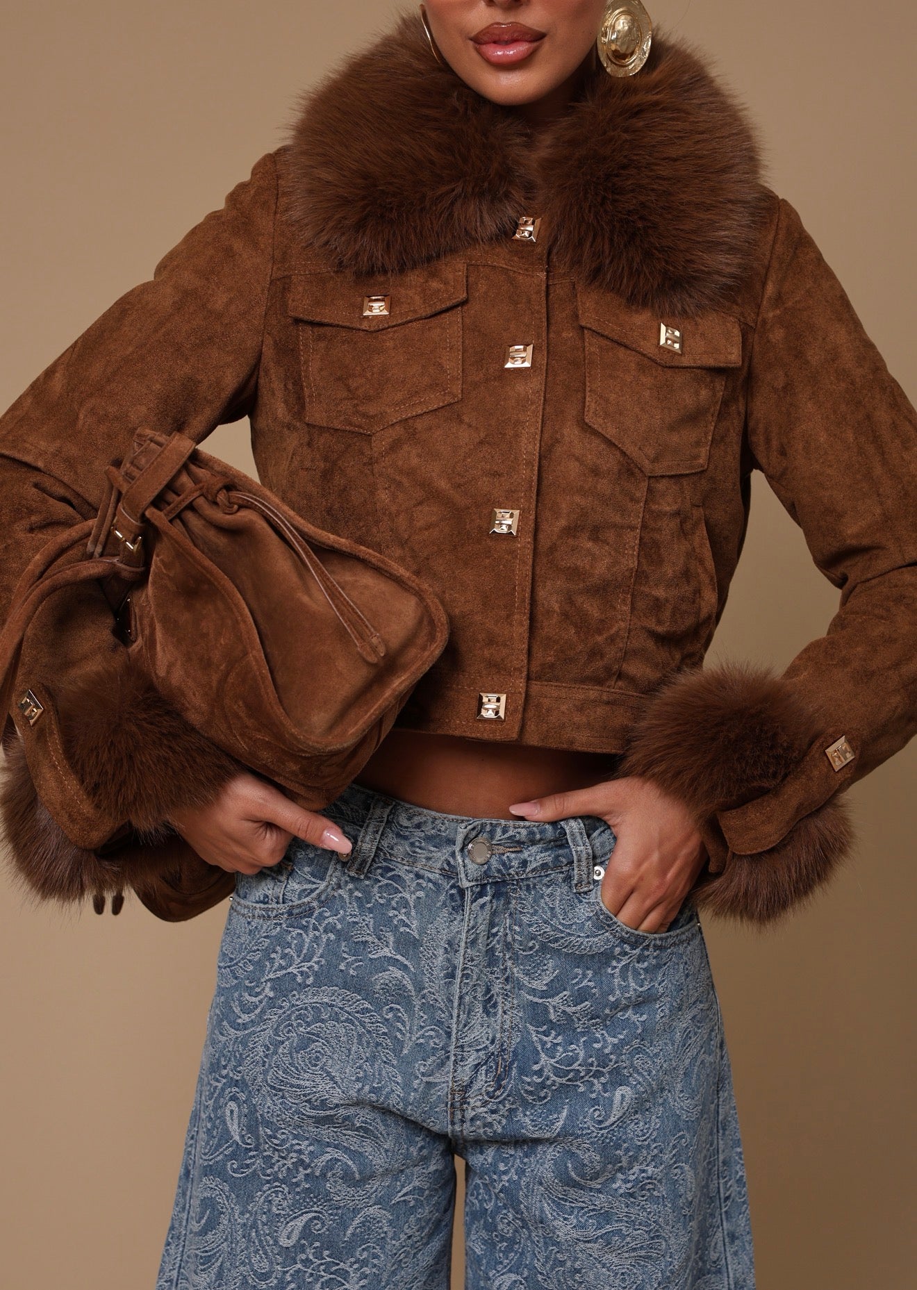 GIUBBINO ECOCAMOSCIO AMIRA CAMEL