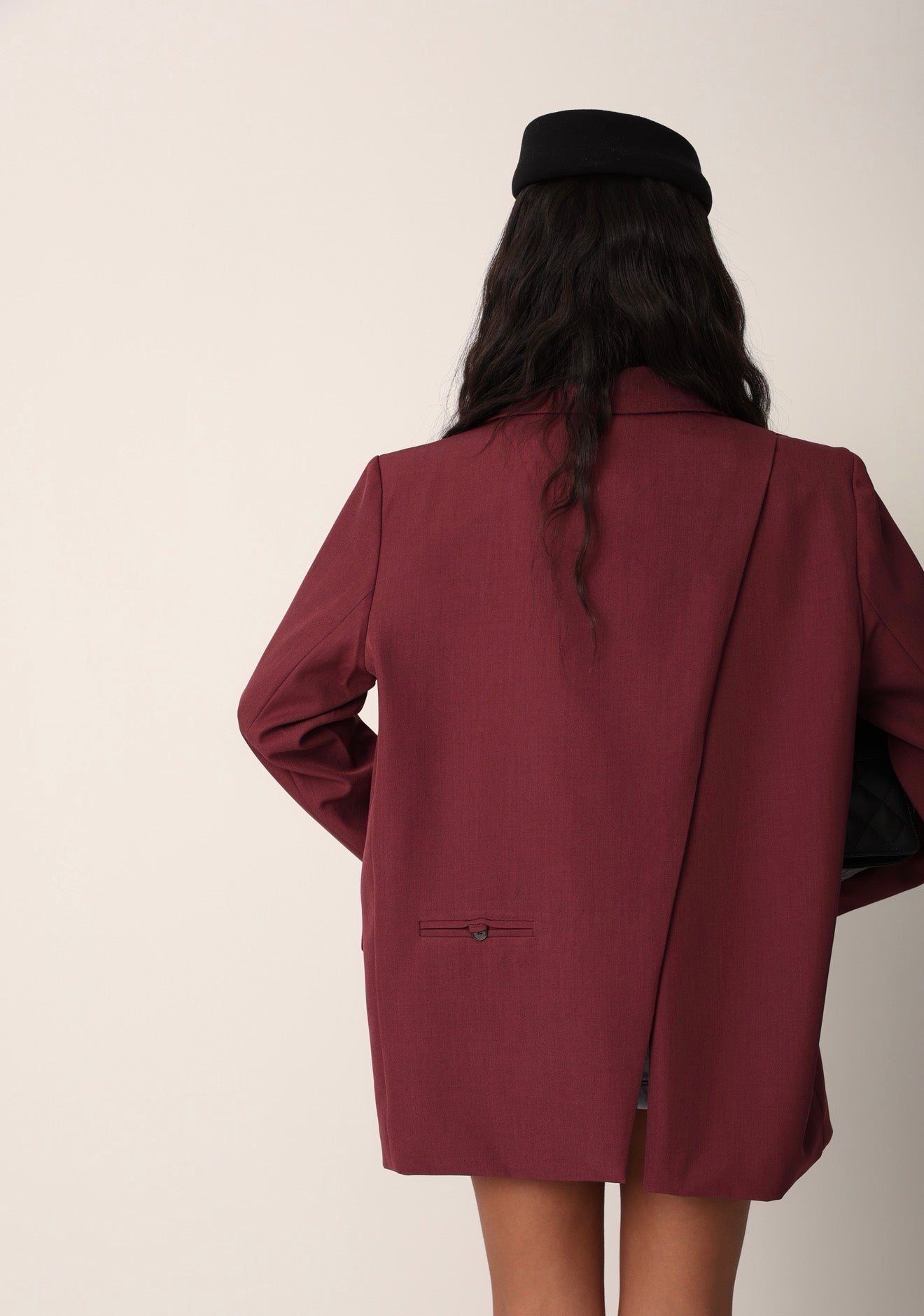 BLAZER GRETA BORGOGNA